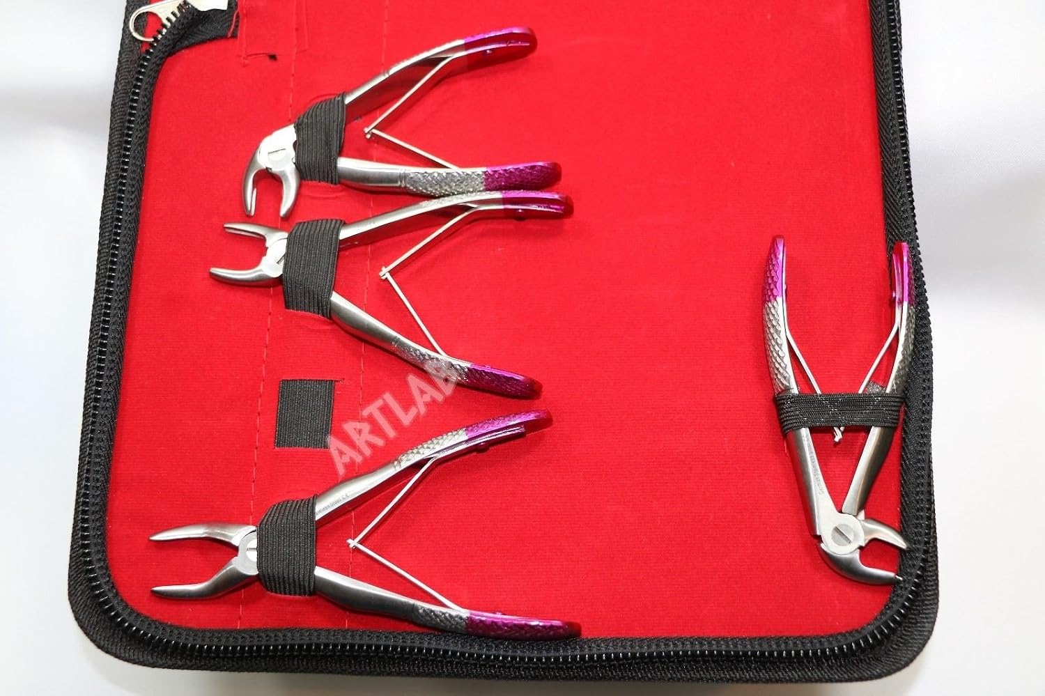 German Premium Pedo Extracting Forceps 7pc Kelin Set Dental Instruments Children (CYNAMED)