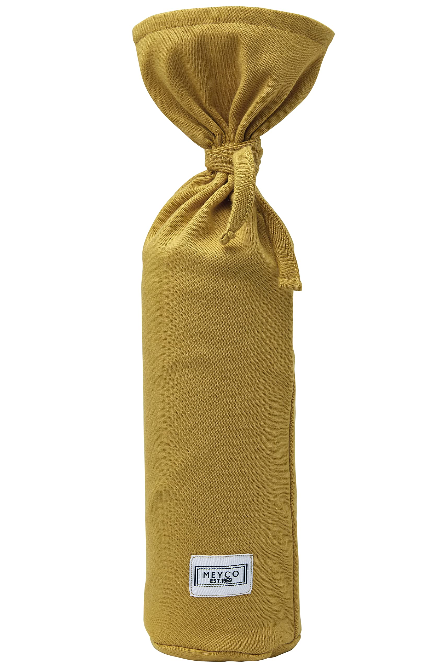 Meyco Hot Water Bottle Cover 13 x 35 cm Basic Jersey Honey Gold, 13X35cm
