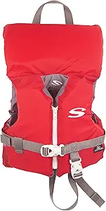 Stearns Infant Life Vest, USCG Approved Type III Life Jacket for Babies & Kids Under 30lbs, Youth PFD for Boat, Beach, Pool, & More