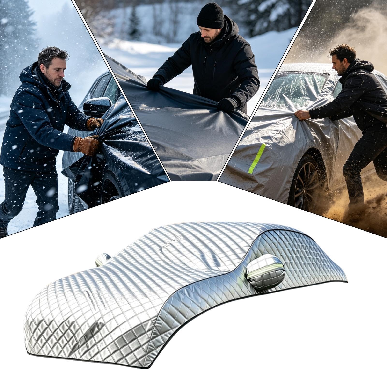 Parasole per tetto auto, mezzo parabrezza, protezione UV