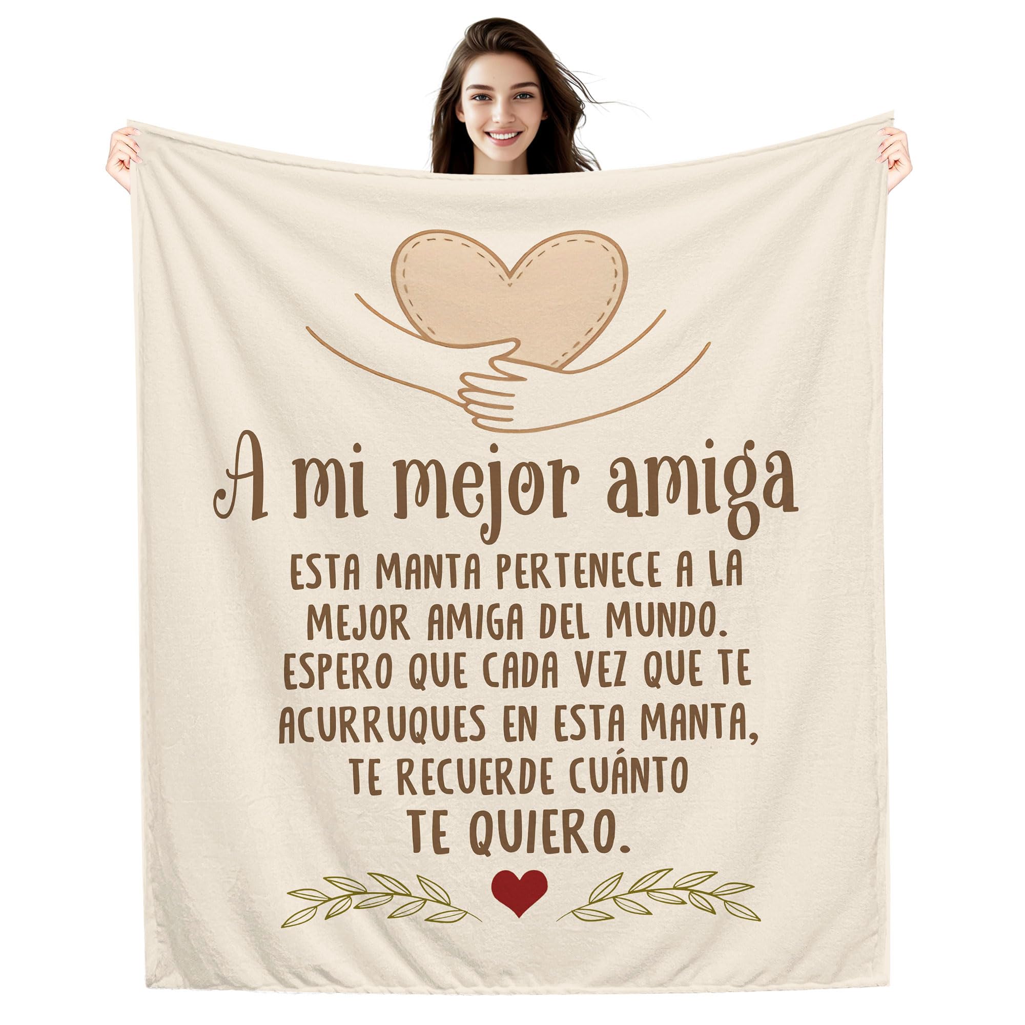 Amorea A mi Abuela Espero Que Cada Vez Que te acurruques en Esta Manta te recuerde cuánto te Quiero Ideas para Regalos Manta para la Abuela Cumpleaños Día de la Madre — view 24