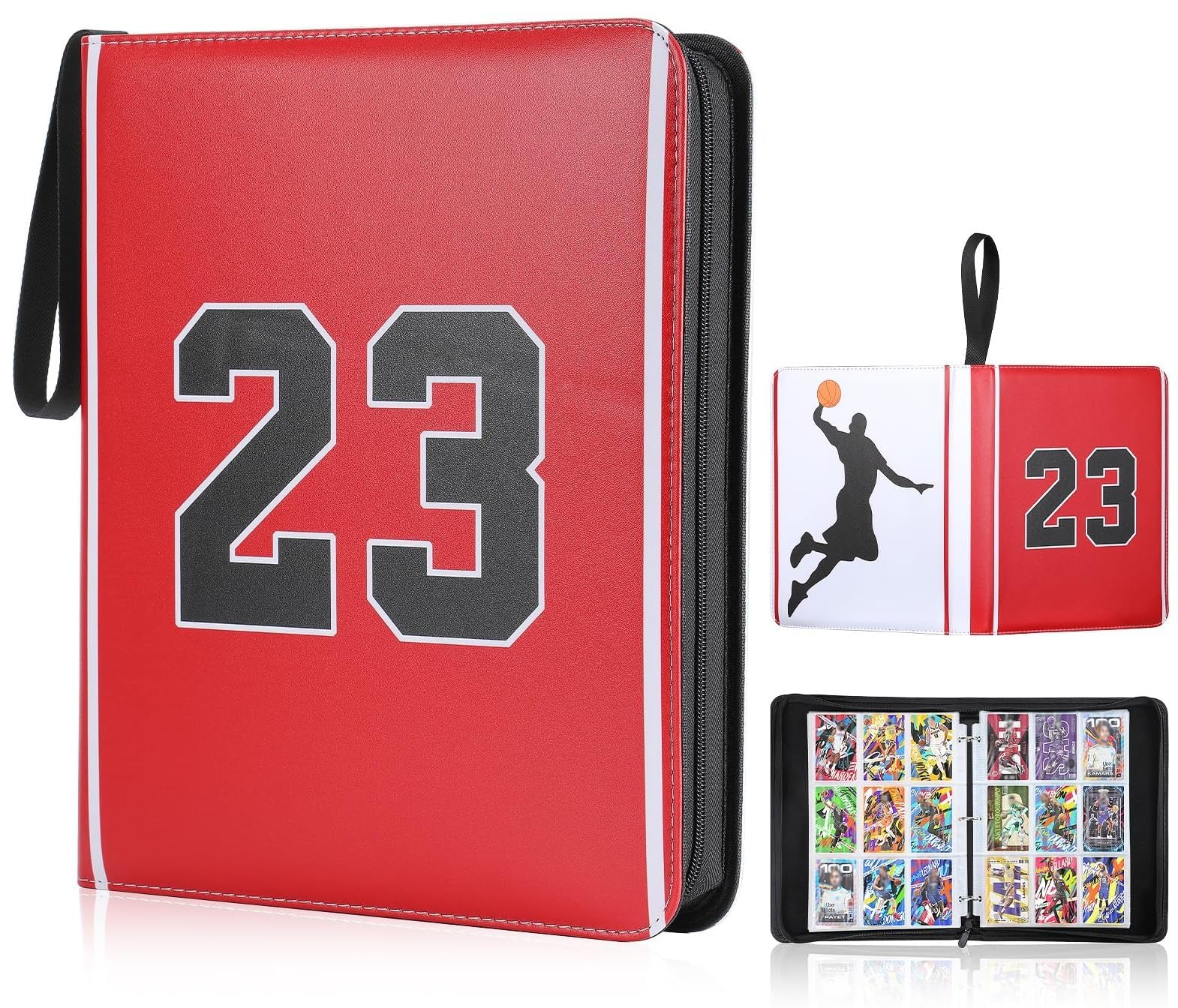 900 Pockets Basketball Card Binder, Binder Trading Cards Sports Card Binder