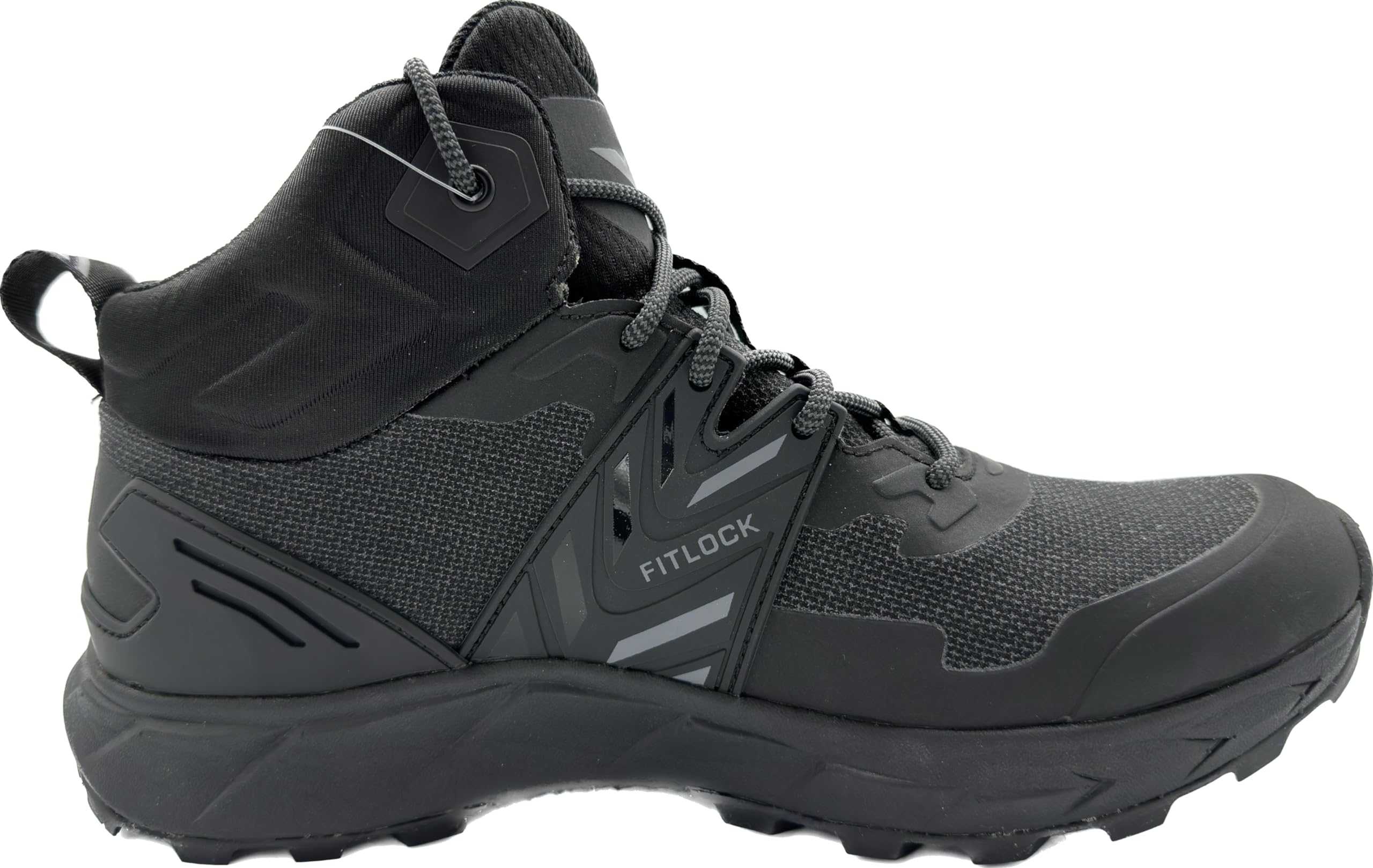VJ Shoes SpeedHiker Trail Running Hiking Boot - Offers Protection, Stability, Increased Comfort and Speed - Size M11.5/W13 Grey