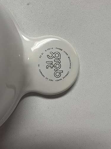 Miniatura 3 de Corning Ware French White Grab-It Heat N' Eat con tapa de cristal - P 150 B