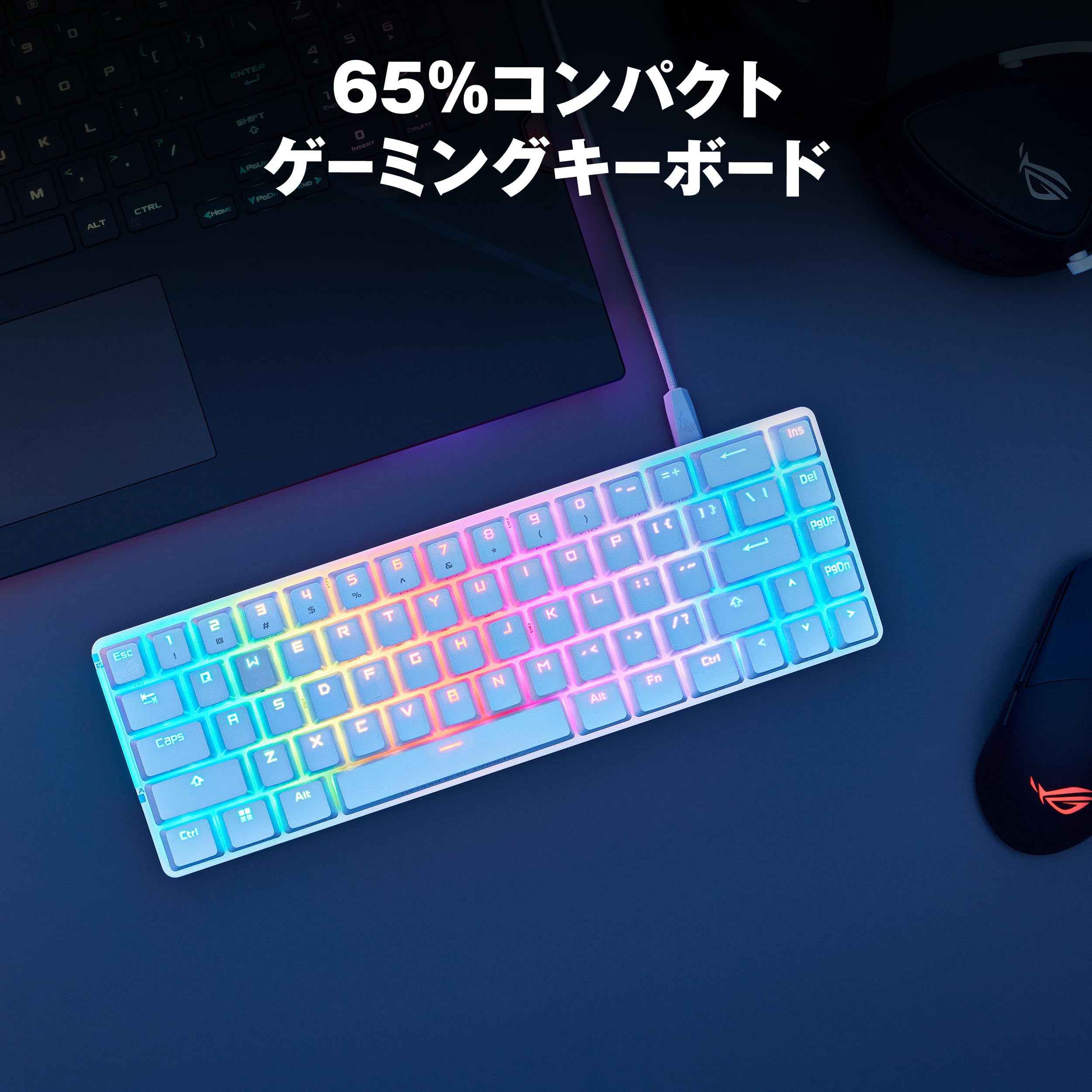 Amazon.co.jp: 【Amazon.co.jp限定】ASUS ゲーミングキーボード ROG
