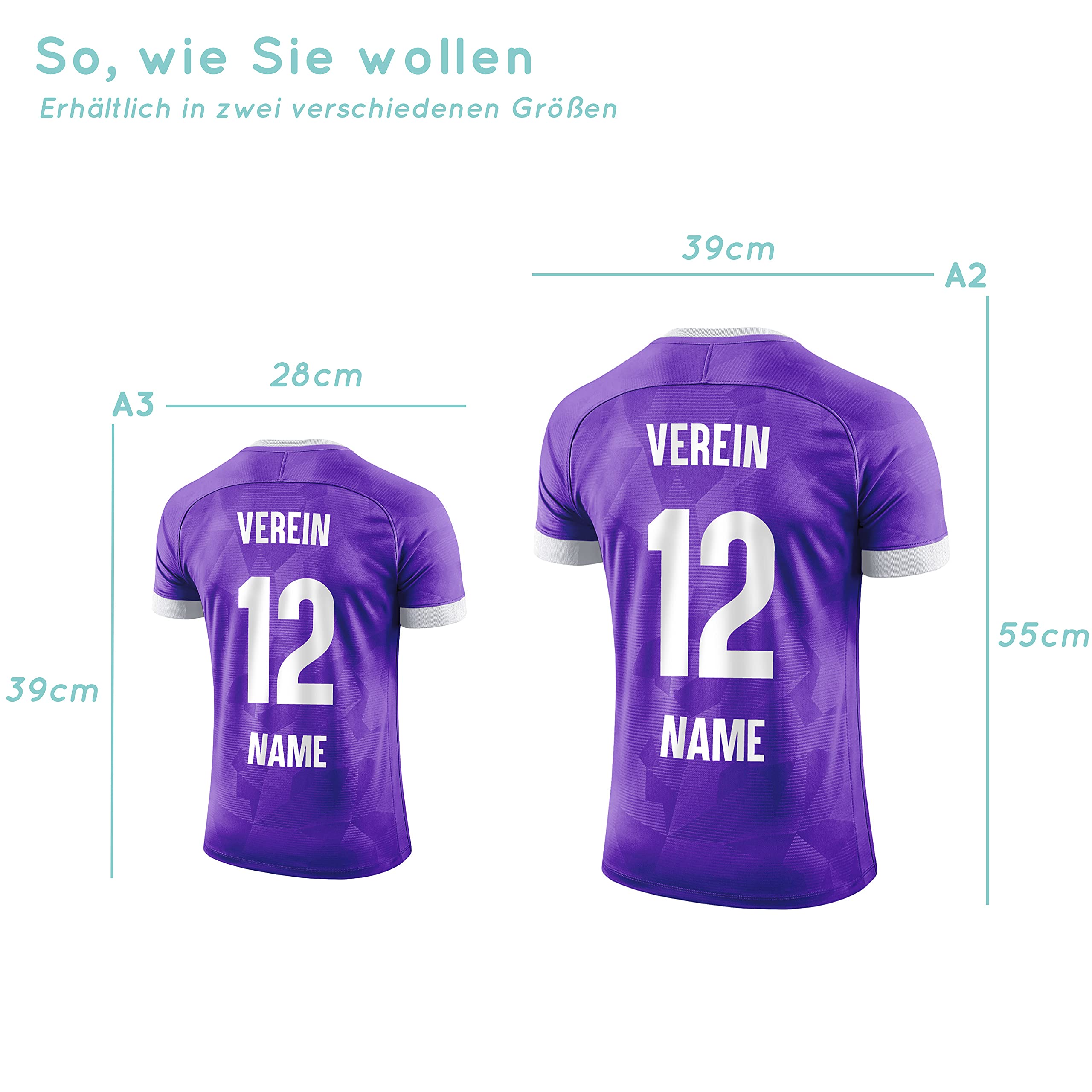 Elbeffekt Trikotlampe für Osnabrück Fans aus Holz - personalisierbares Geschenk - schenke dein individuellen Osnabrück Fanartikel aus Echtholz