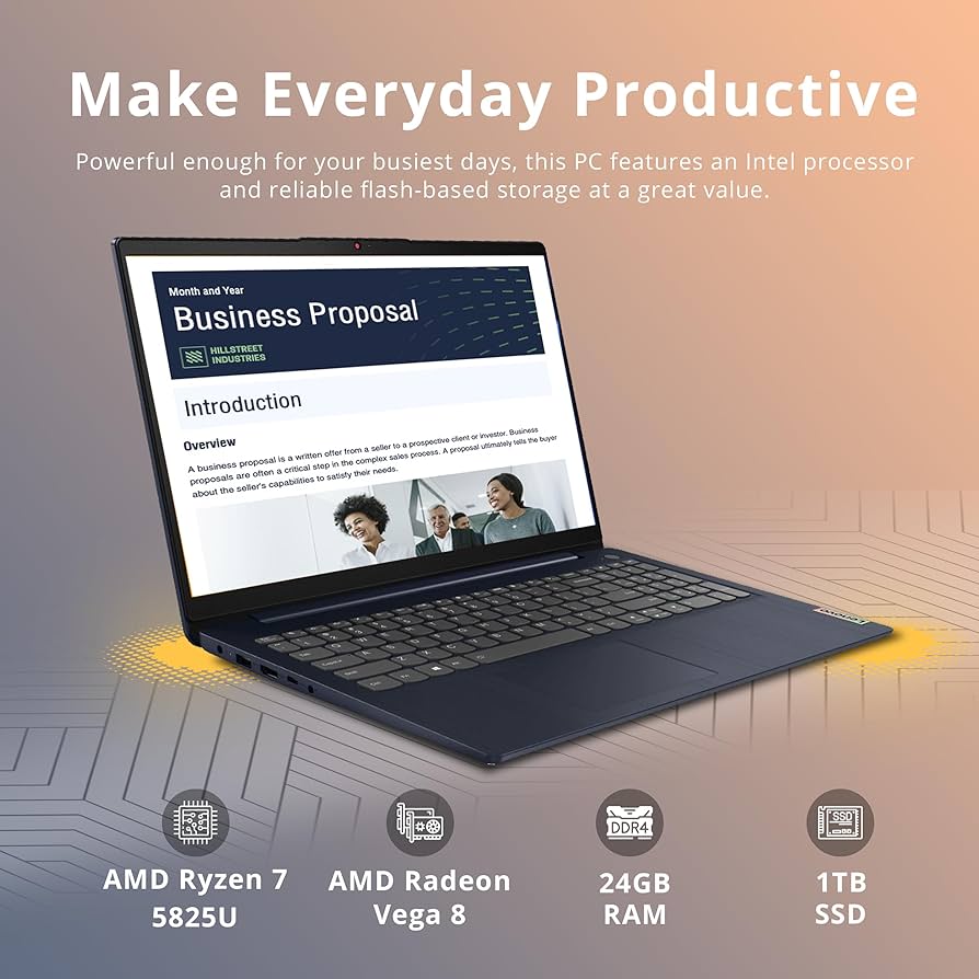 Amazon.com: Lenovo IdeaPad 3 15.6