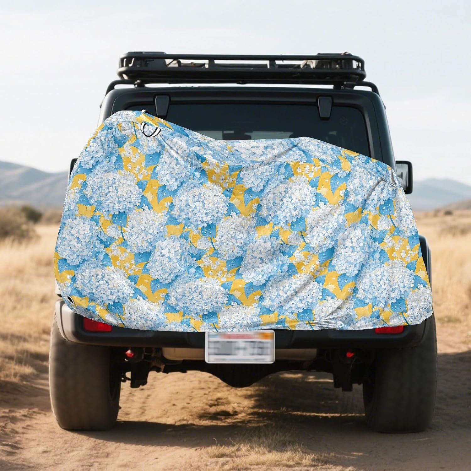 Large Blue Florals Cover for Bike Waterproof Mountain Bike Cover Bikes Accessories