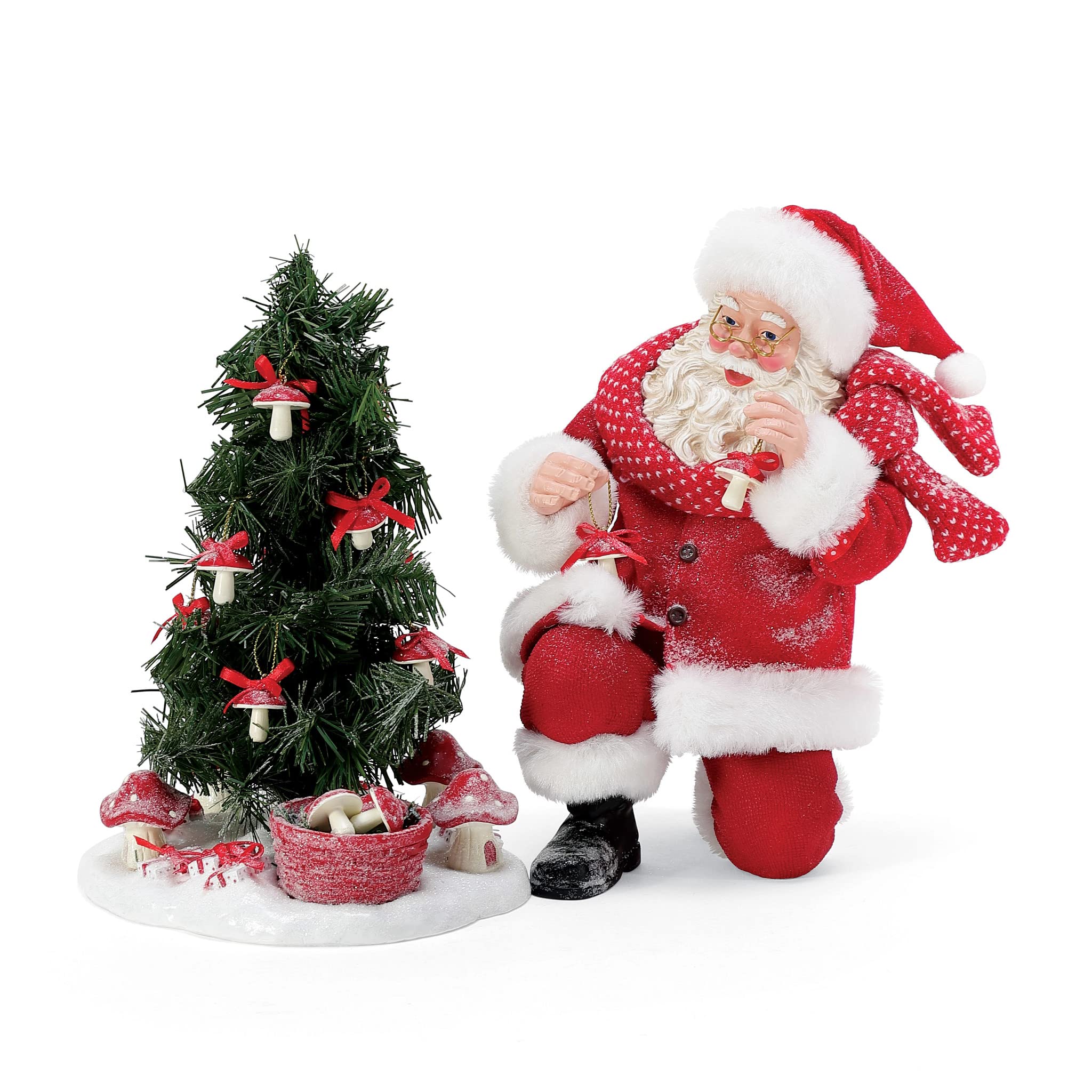 Père Noël Possible Dreams multicolore champignon de 20,3 cm pour ranimer les contes d'enfance