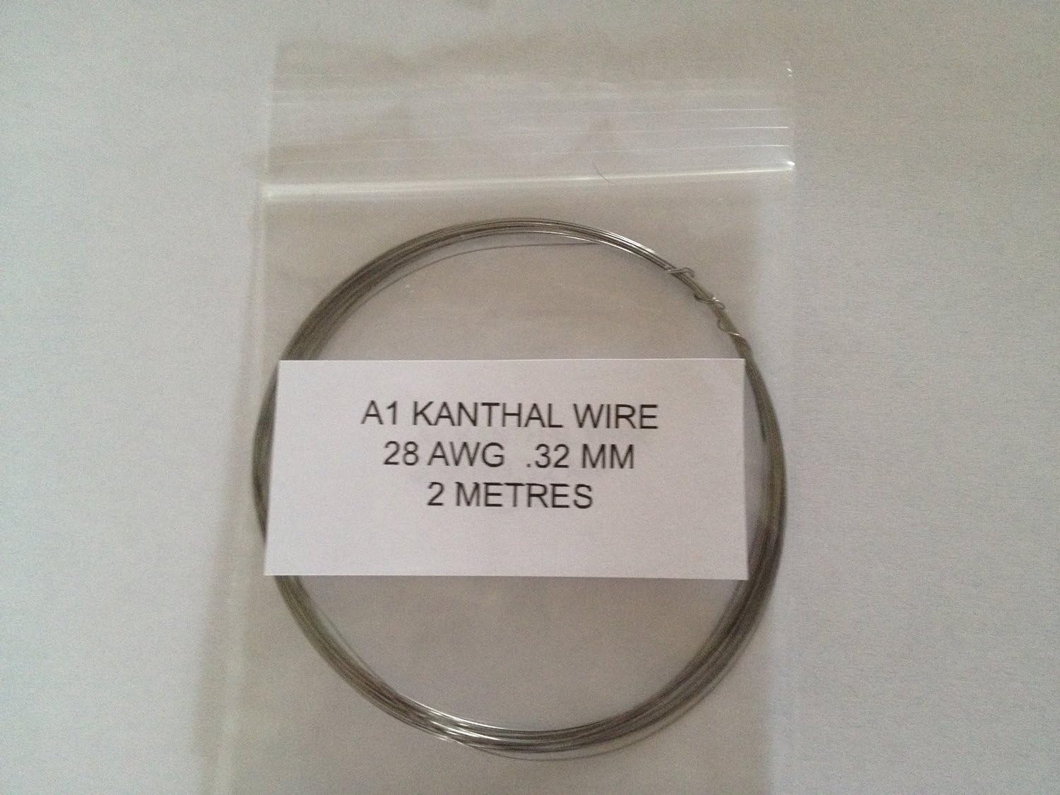 Kanthal A1 Resistance Wire 28 AWG 0.32MM 2 Metres RBA RBD coils vaping wire SOLD BY GelatincapsUK