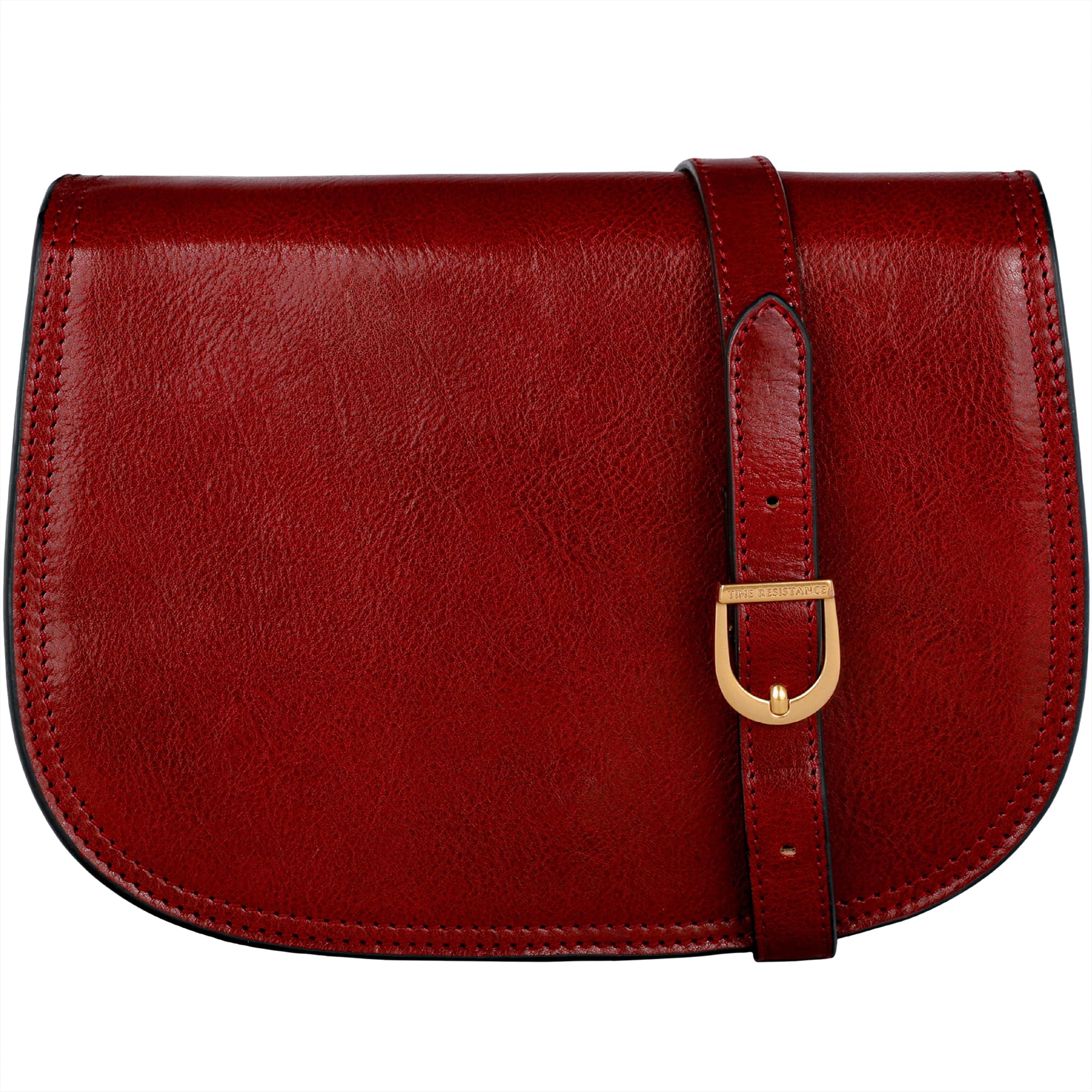 Time Resistance Leather Cross Body Bag for Women