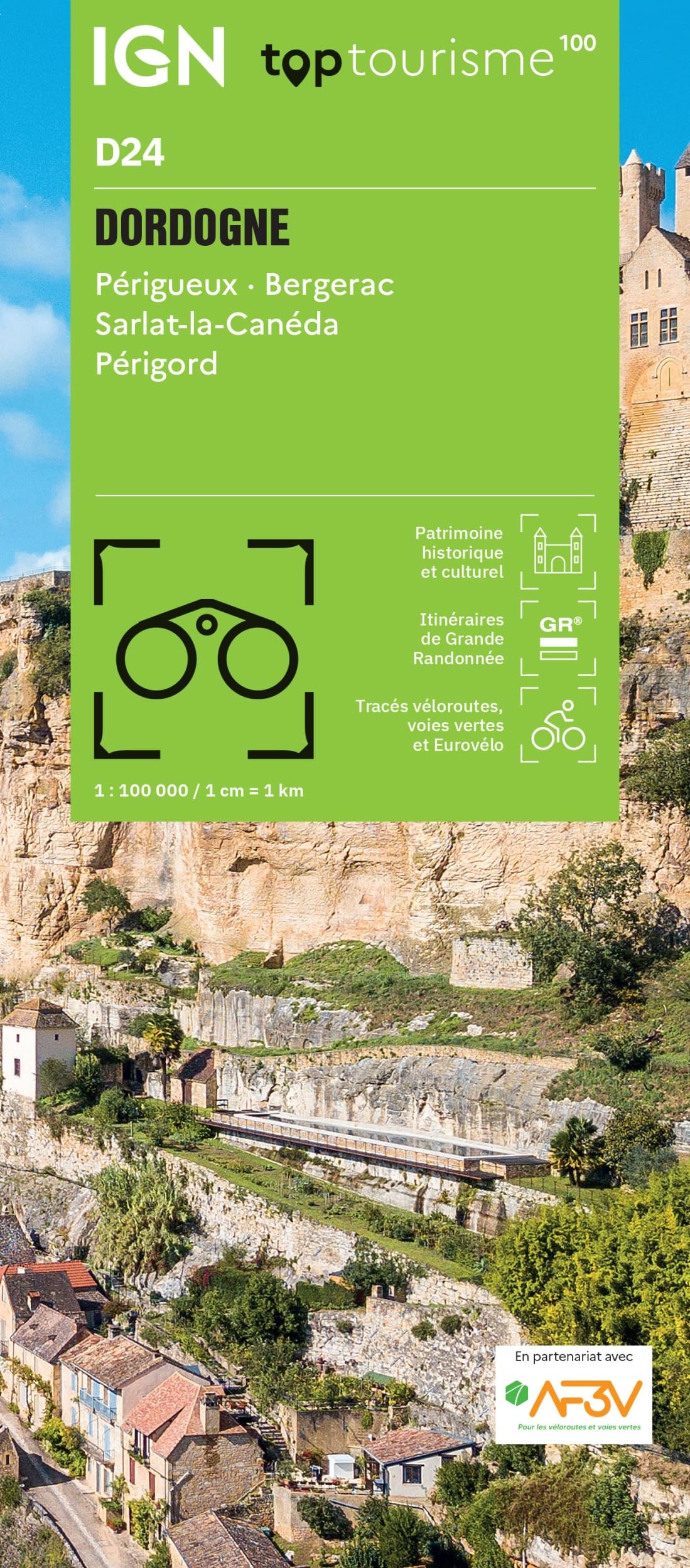 Dordogne - Périgueux Bergerac Sarlat-la-Canéda Périgord (D24) (TOP 100)