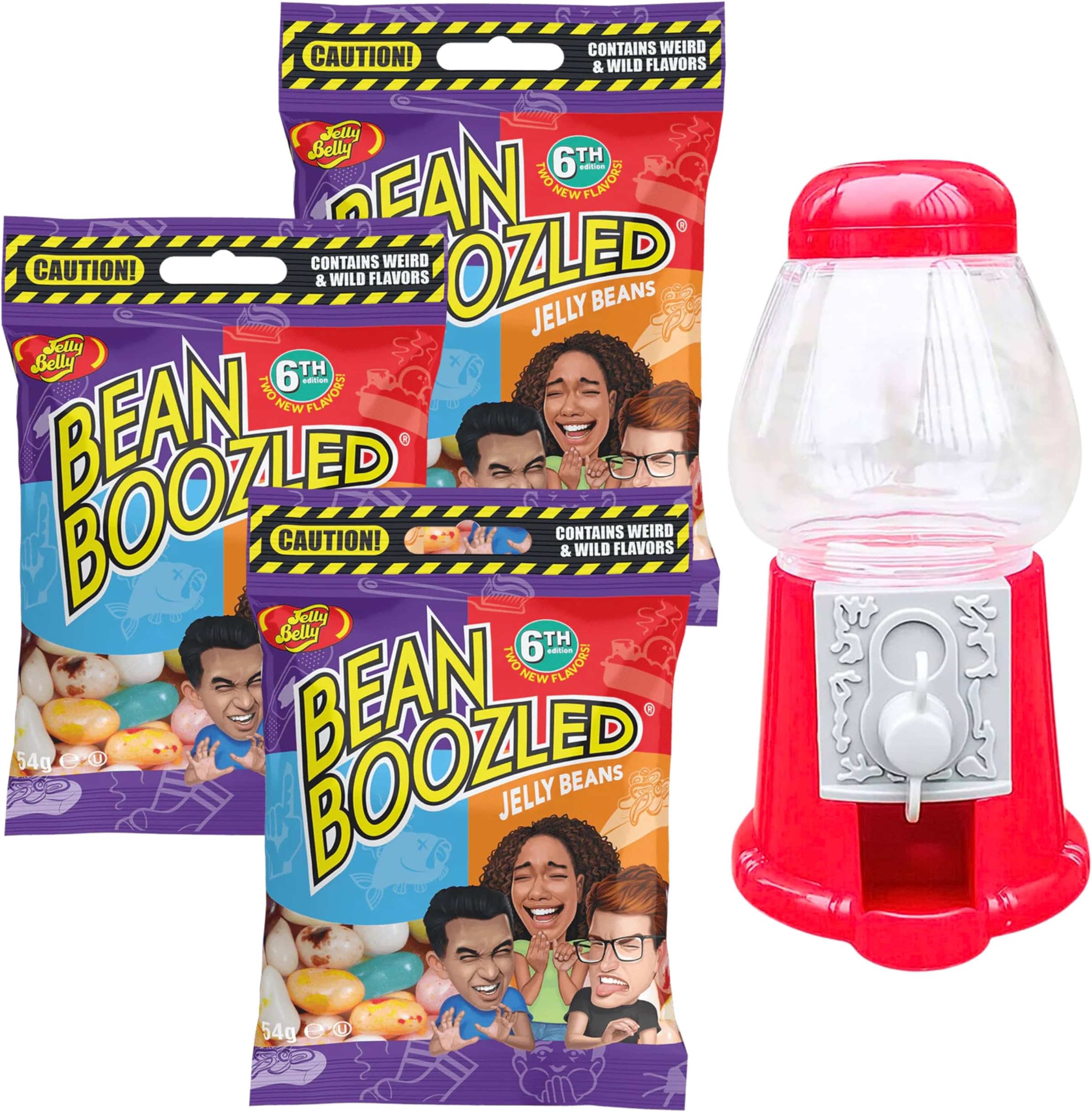 Jelly Beans Individual Packs (1.9 oz 3 pack) with Mini