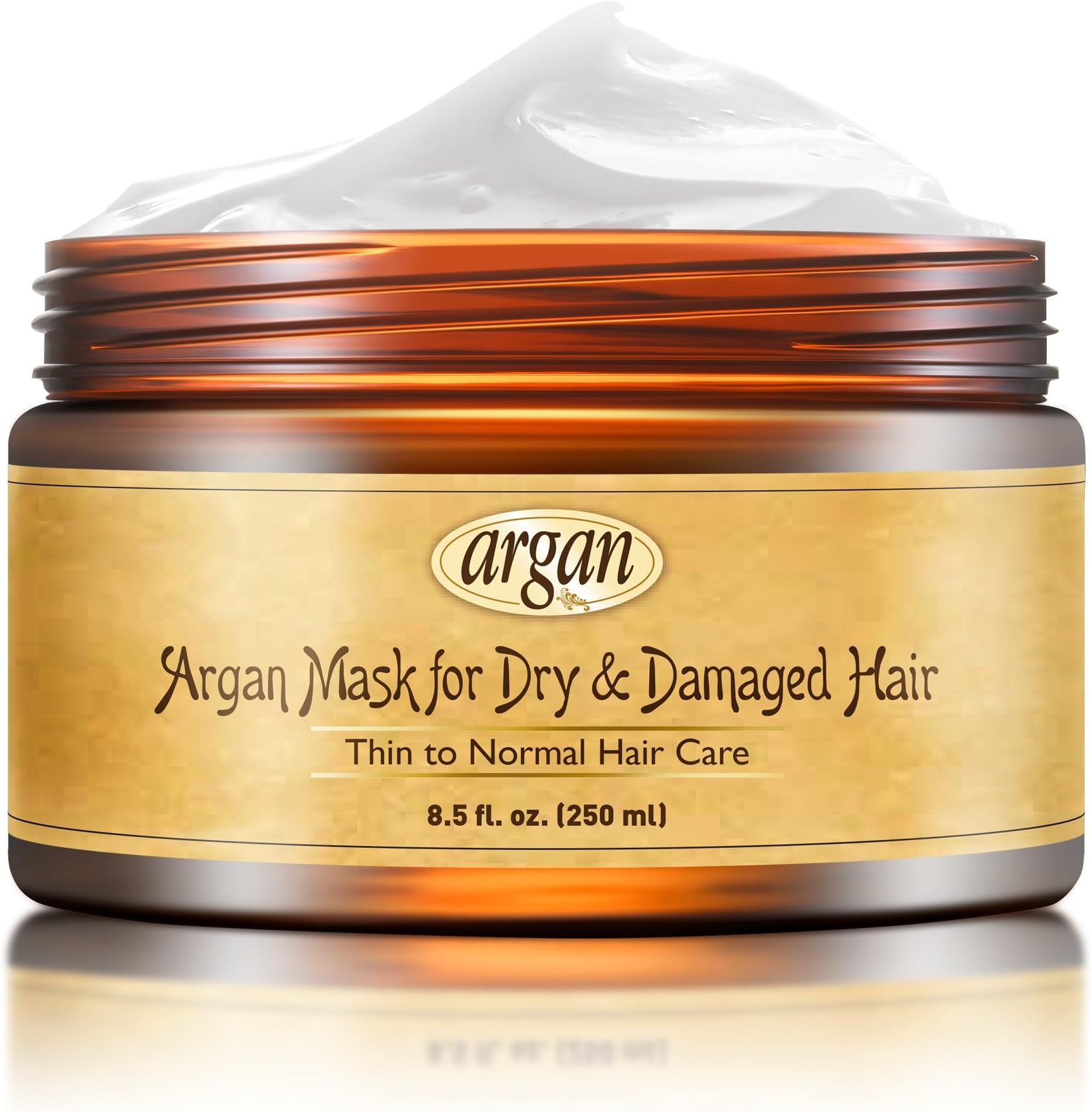 Vitamins Hair Mask Deep Conditioner for Dry Damaged Thin Fine Brittle Hair, Argan Oil Repairing Nourishment Cream