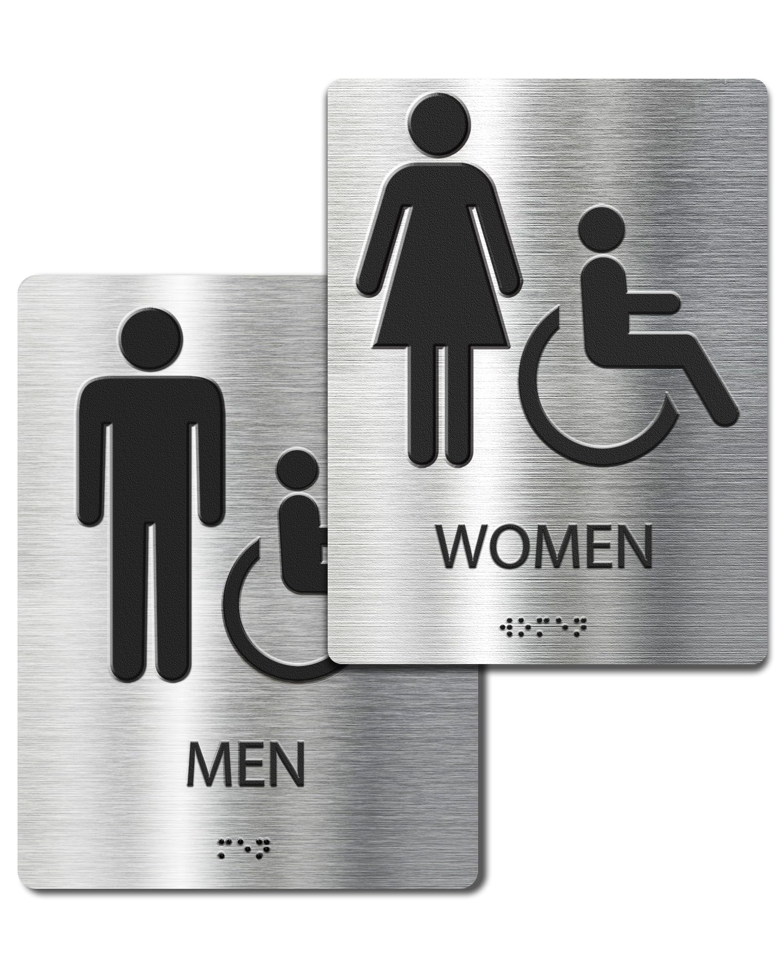 ADA-Mark Modern Restroom 2 Pack