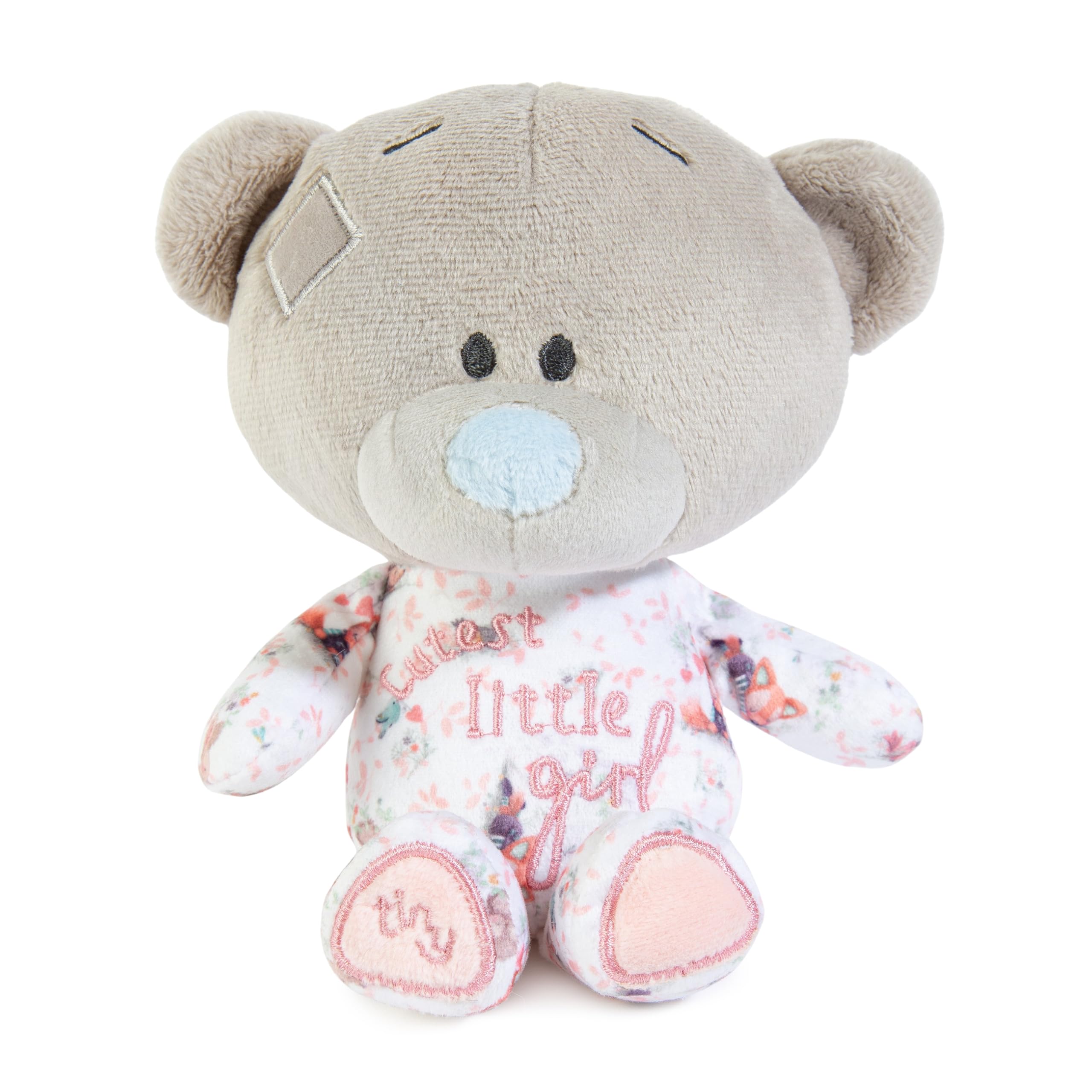 Me To You Tiny Tatty Teddy New Baby Girl Plush, 15cm Bear - Official Collection