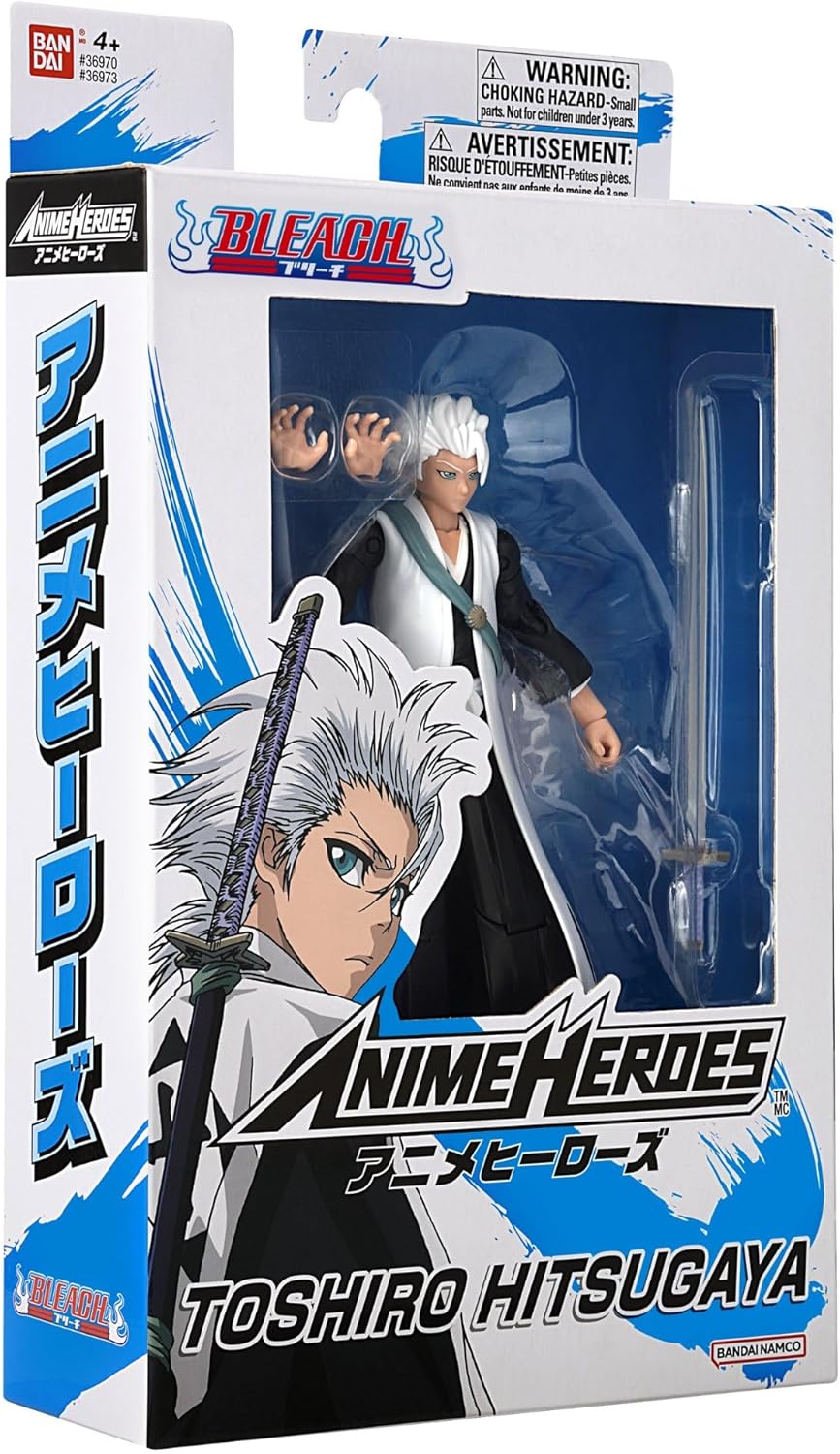 Bandai - Anime Heroes - Bleach - Anime Heroes Figure 17cm - Hitsugaya Toshiro - 36973 Multi-Coloured
