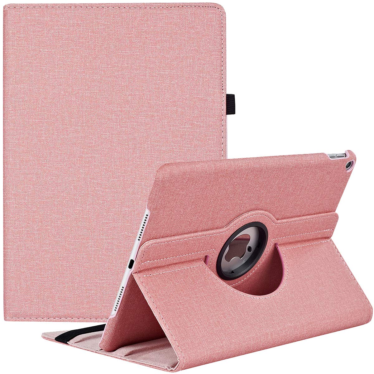 Rotating Case for 9th Generation 2021 / iPad 8th Generation 2020 / 7th Generation 10.2" 2019, 360 Degree Rotating Multi-Angle Viewing Folio Stand Case