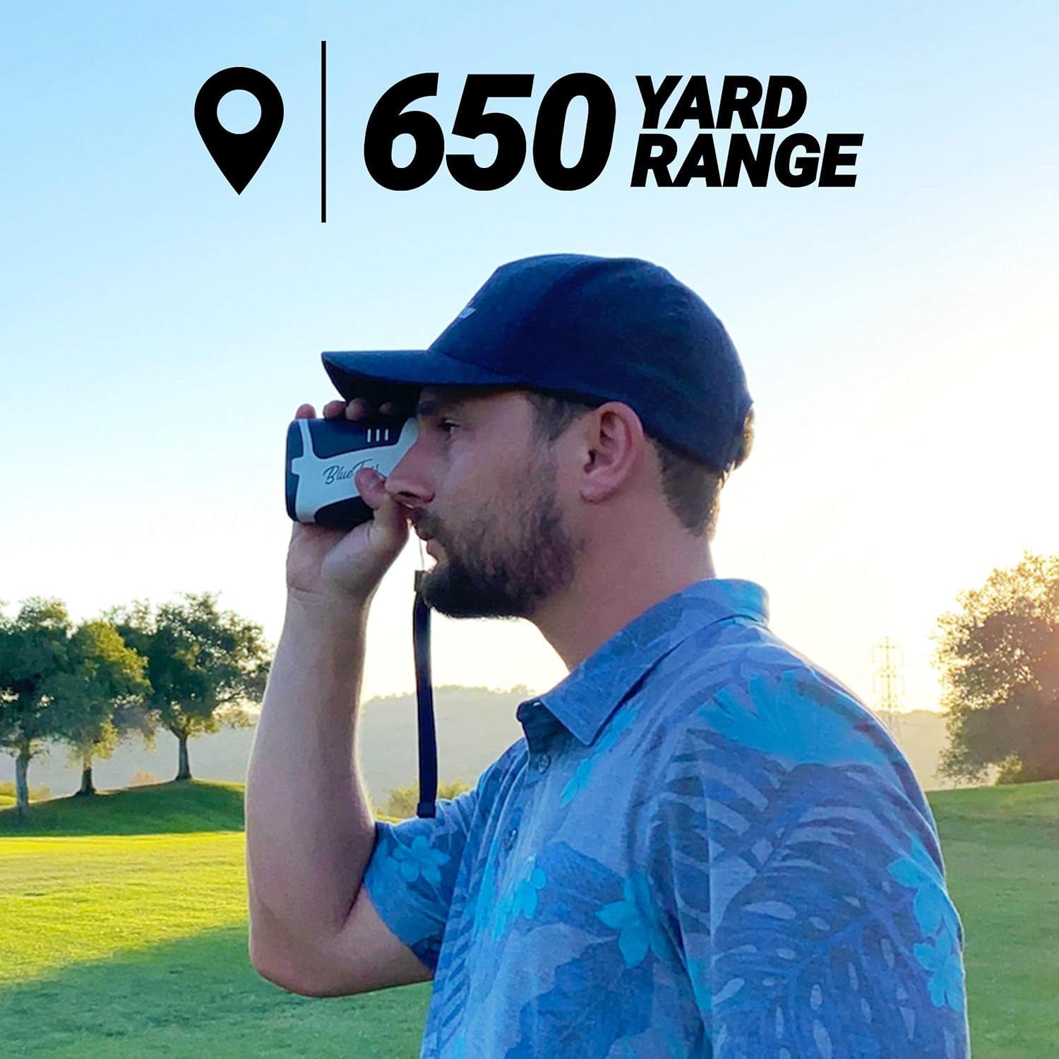 Blue Tees Golf Series 1 Sport Slope Laser Rangefinder for Golf 650 Yards Range - Slope Measurement, Flag Lock Technology with Pulse Vibration, 6X Magnification : Sports & Outdoors