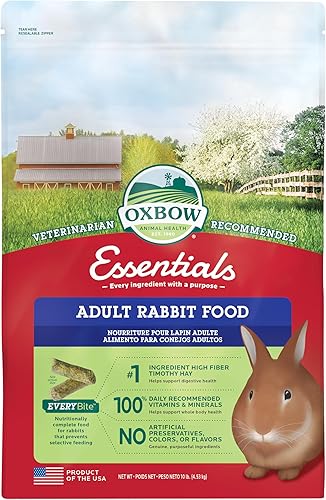 Oxbow Essentials - Comida para conejos pellets de conejo naturales