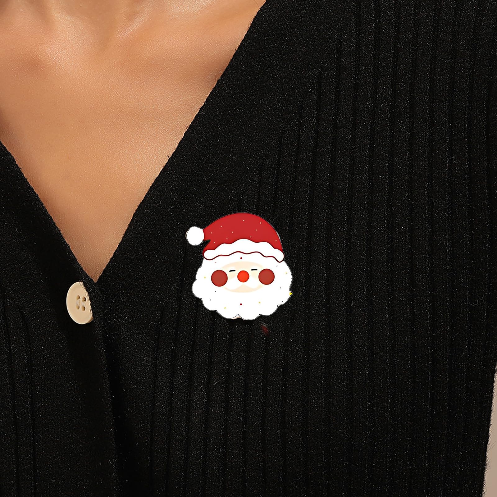 Juego de Broches Navidad Ciervos Árbol 30 Piezas Broches Insignia Pines Solapa