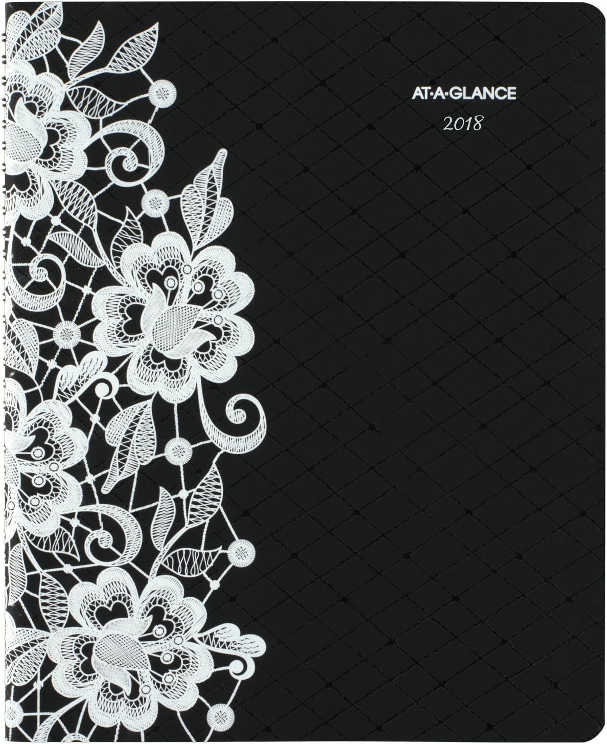 AT-A-GLANCE Lacey Professional Weekly/Monthly Appointment Book, 9 1/4 x 11 3/8, 2018-2019 (541905)