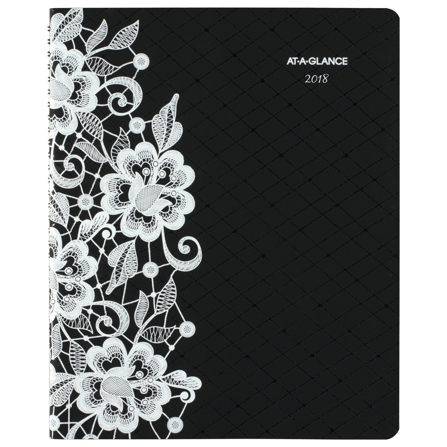AT-A-GLANCE Planer tygodniowy/miesięczny, styczeń 2018 - styczeń 2019, 2019 x 28 cm, Lacey (541-905)