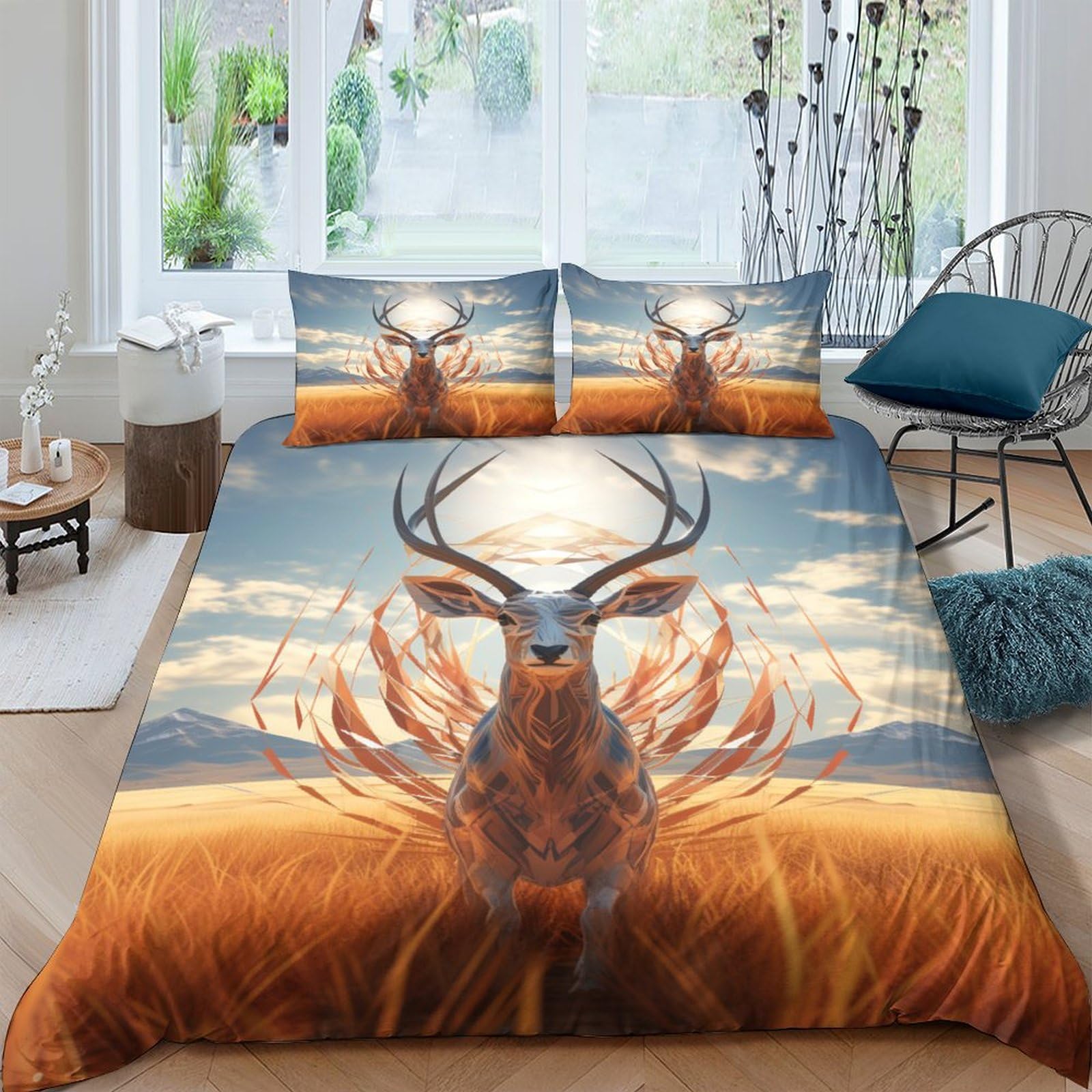 Parure de lit élégante antilope pour transformer votre chambre en un cocon de douceur
