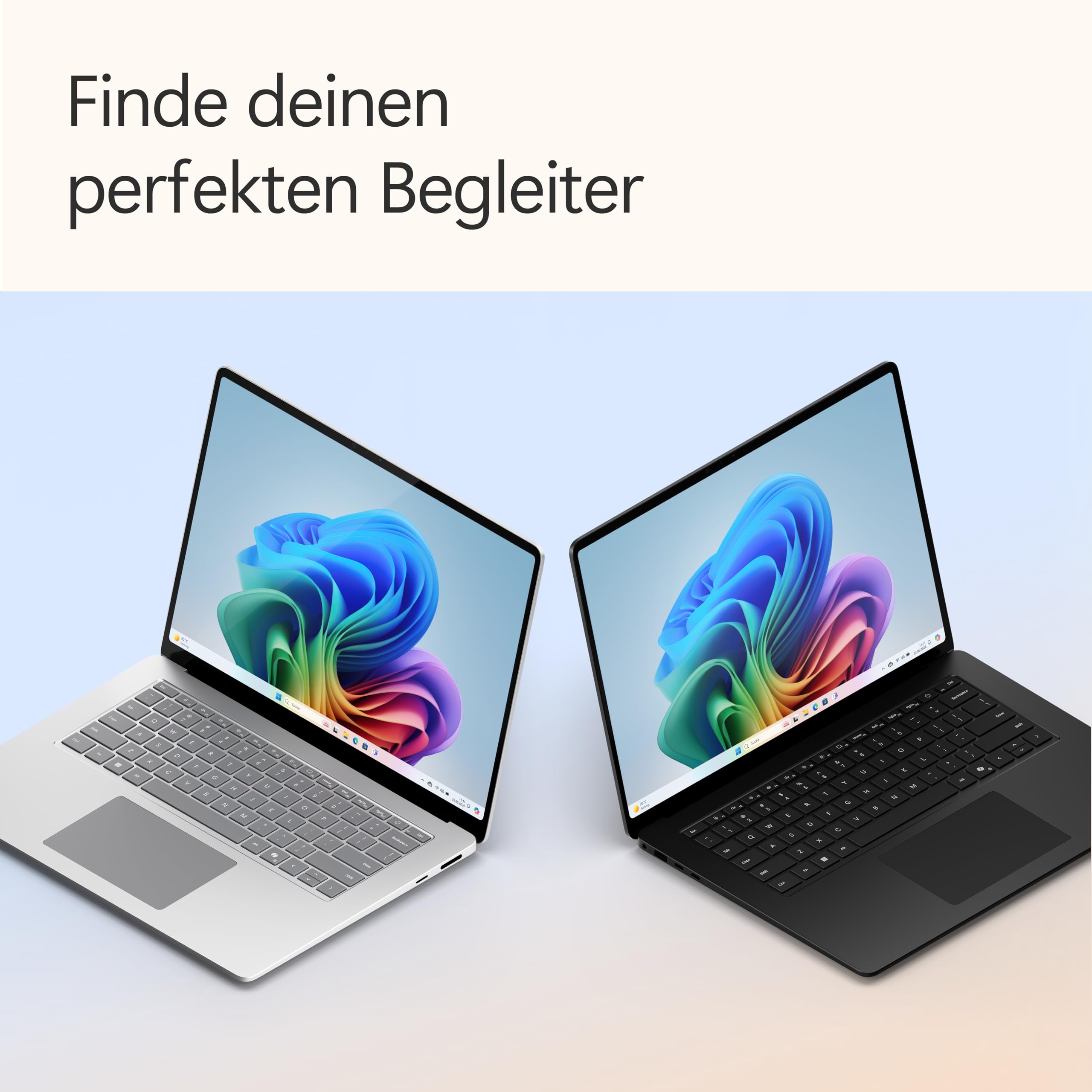 Microsoft Surface Laptop | Copilot+ PC | 15” Touchscreen | Snapdragon® X Elite (12 Kerne) | 16GB RAM | 512GB SSD | neuestes Modell, 7. Edition | Schwarz