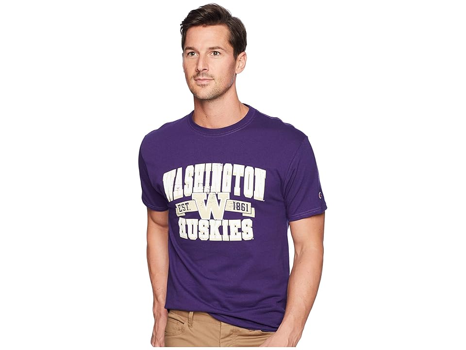 

Champion College Washington Huskies Jersey Tee (Champion Purple) Boy's T Shirt