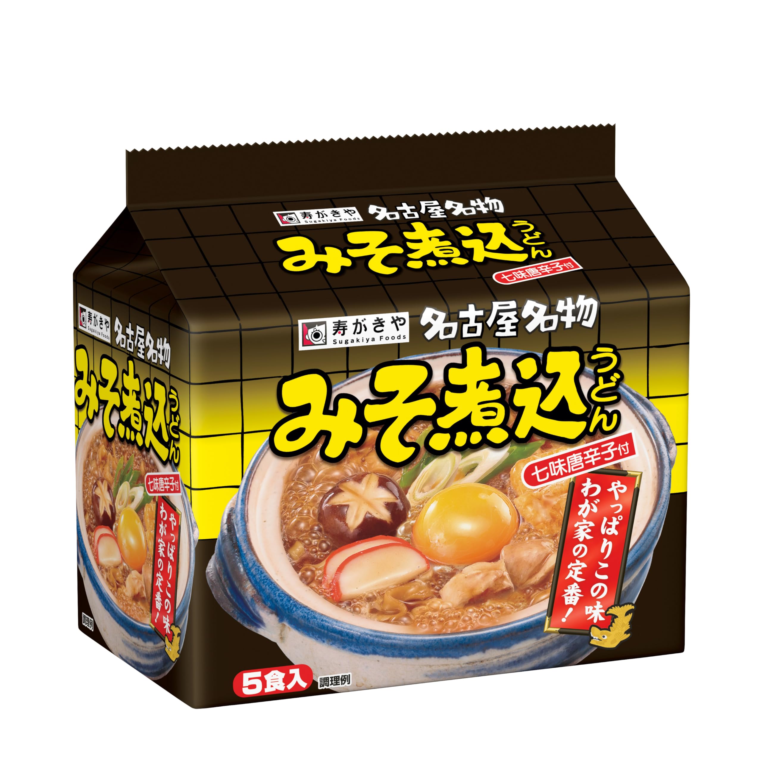 寿がきや 5食入(92g×5入) みそ煮込