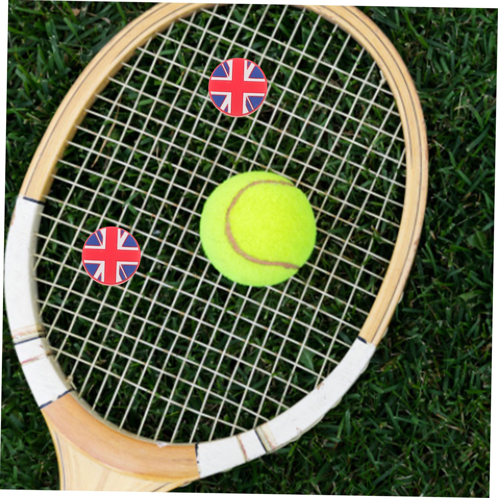 BESPORTBLE Amortiguador De Raqueta De Tenis Sobregrip Cinta De Agarre para Raqueta De Tenis De Tenis Tenis Tennis Patrón Amortiguador De Tenis para Raqueta