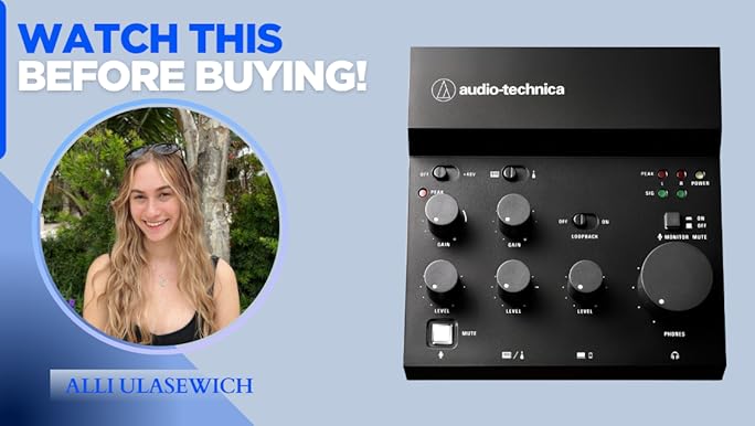 Amazon.com: Audio-Technica AT-UMX3 USB Desktop Audio Mixer