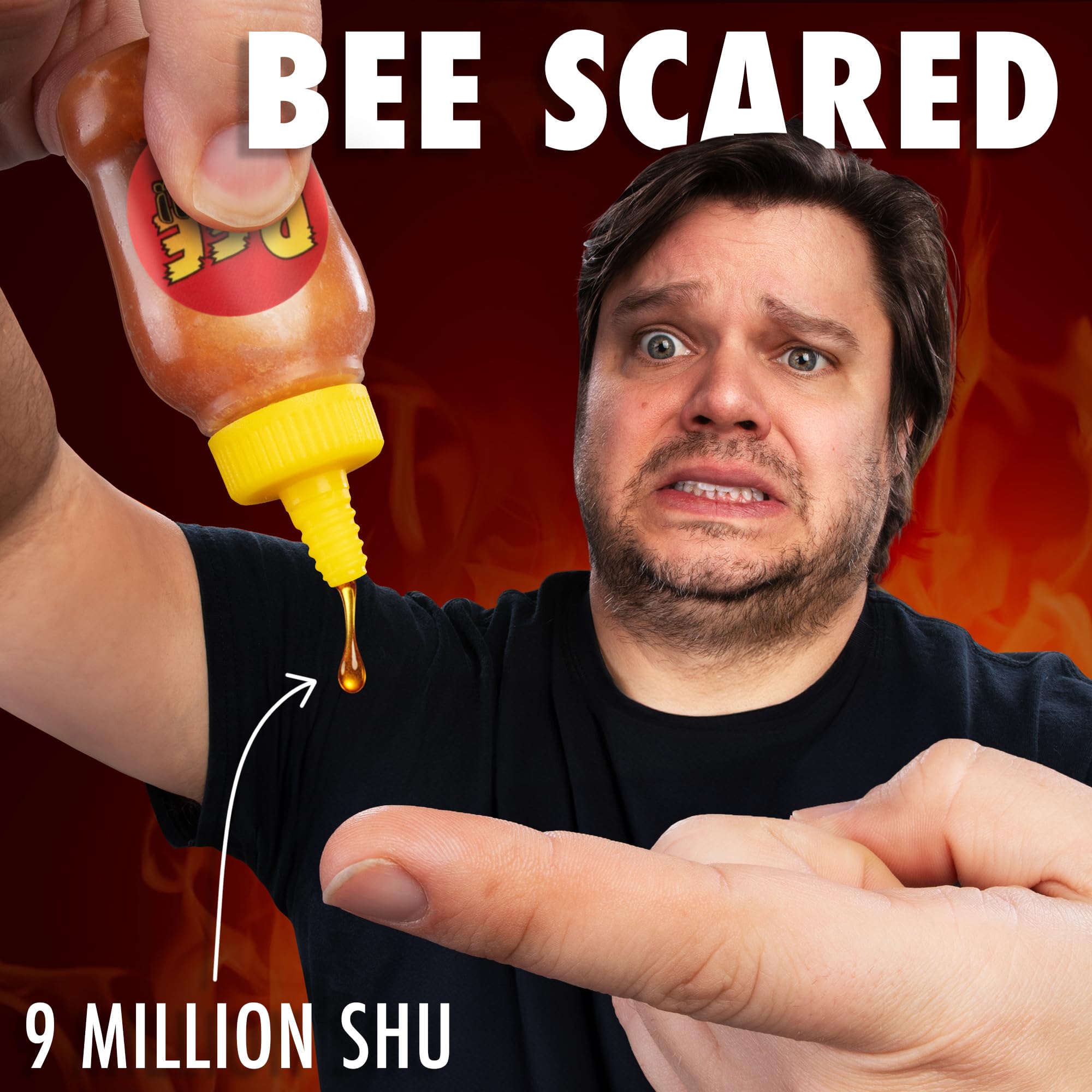 Amazon.com : Bee Afraid: The World's Hottest Honey – Infused with
