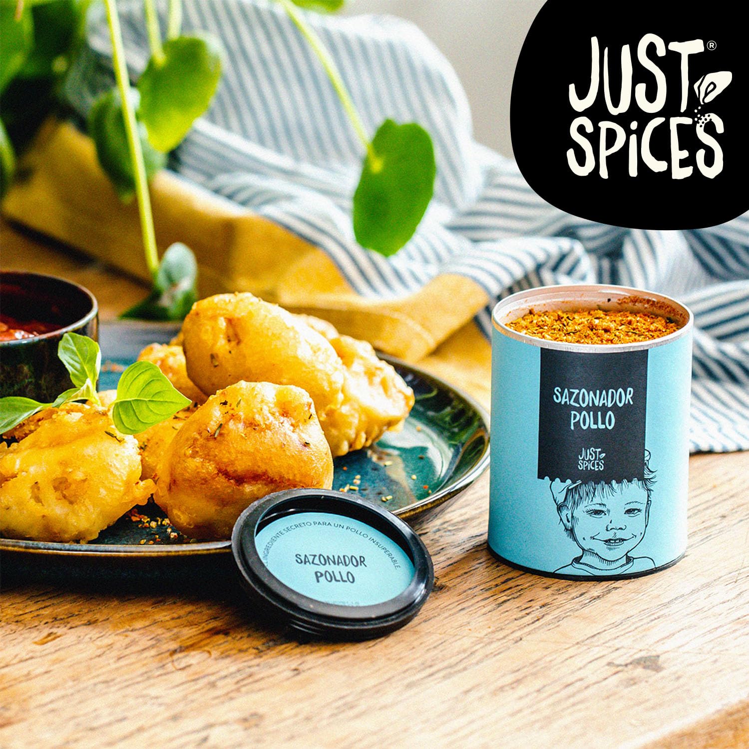 Just Spices Sazonador Pollo, 79 g, Mejora tus platos con pollo en pocos segundos