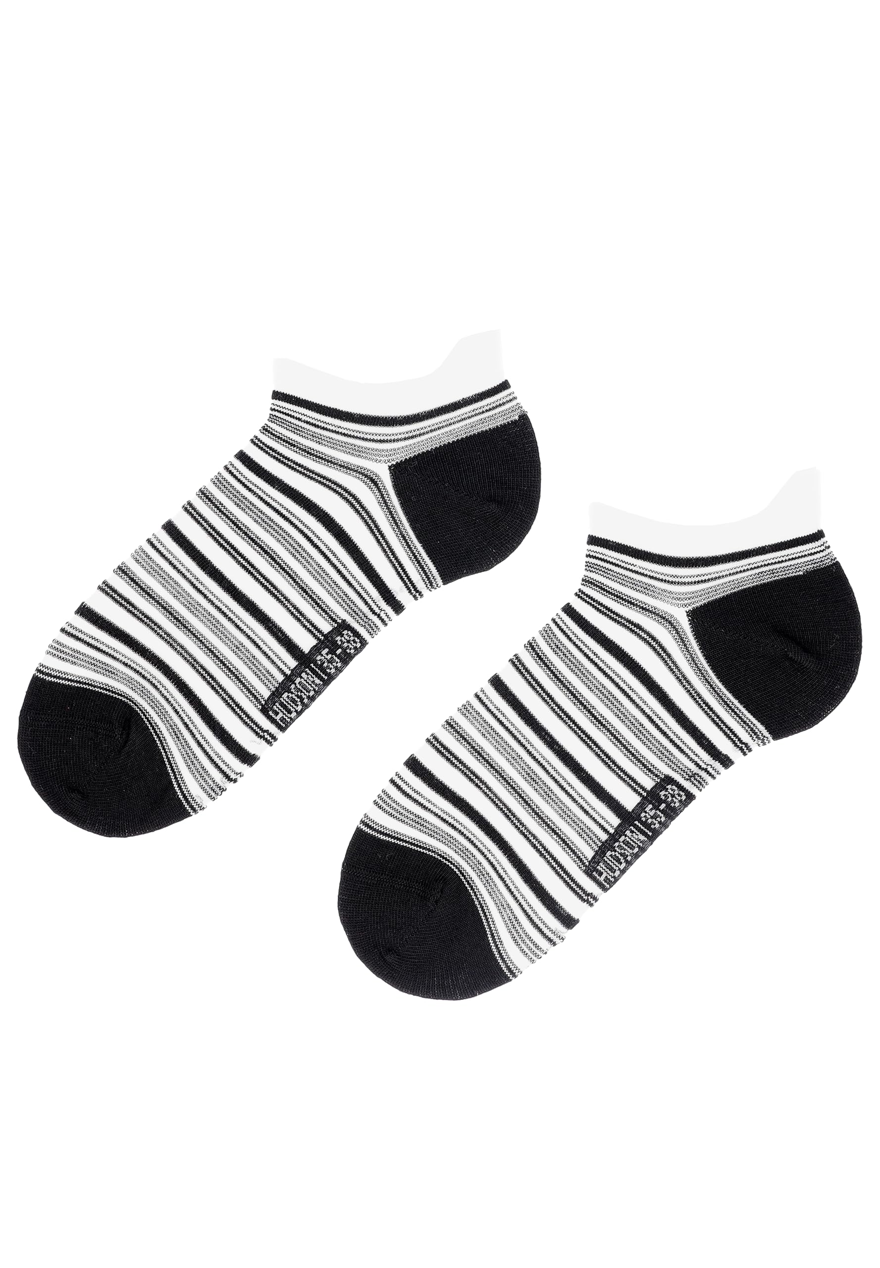 Hudson Damen Sneaker Socken Line gemustert