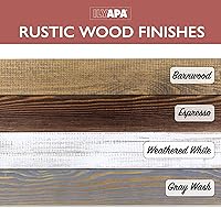 Vista 7 de Ilyapa - Marco de ventana para decoración de pared, diseño rústico de madera