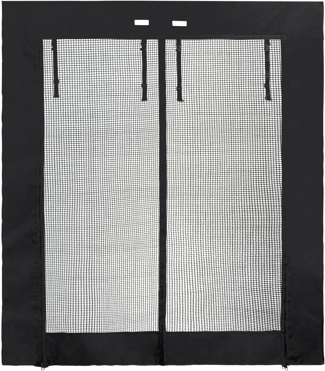 Bug Screen for Mercedes-Benz Sprinter High Roof, Rear Door Bug Mesh Screen, Keeps Bugs Out Let Breeze in, Center Zipper Closure