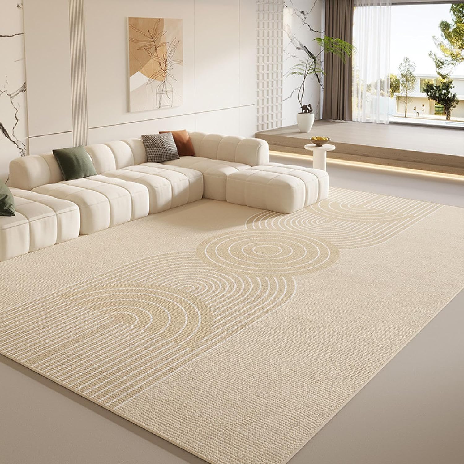 Luxury Carpet for Living Room Bedroom, Large Area Rug Indoor Outdoor, Tatami Mat Home Decor Floor Cover(80CMx120CM/GHZ-3)