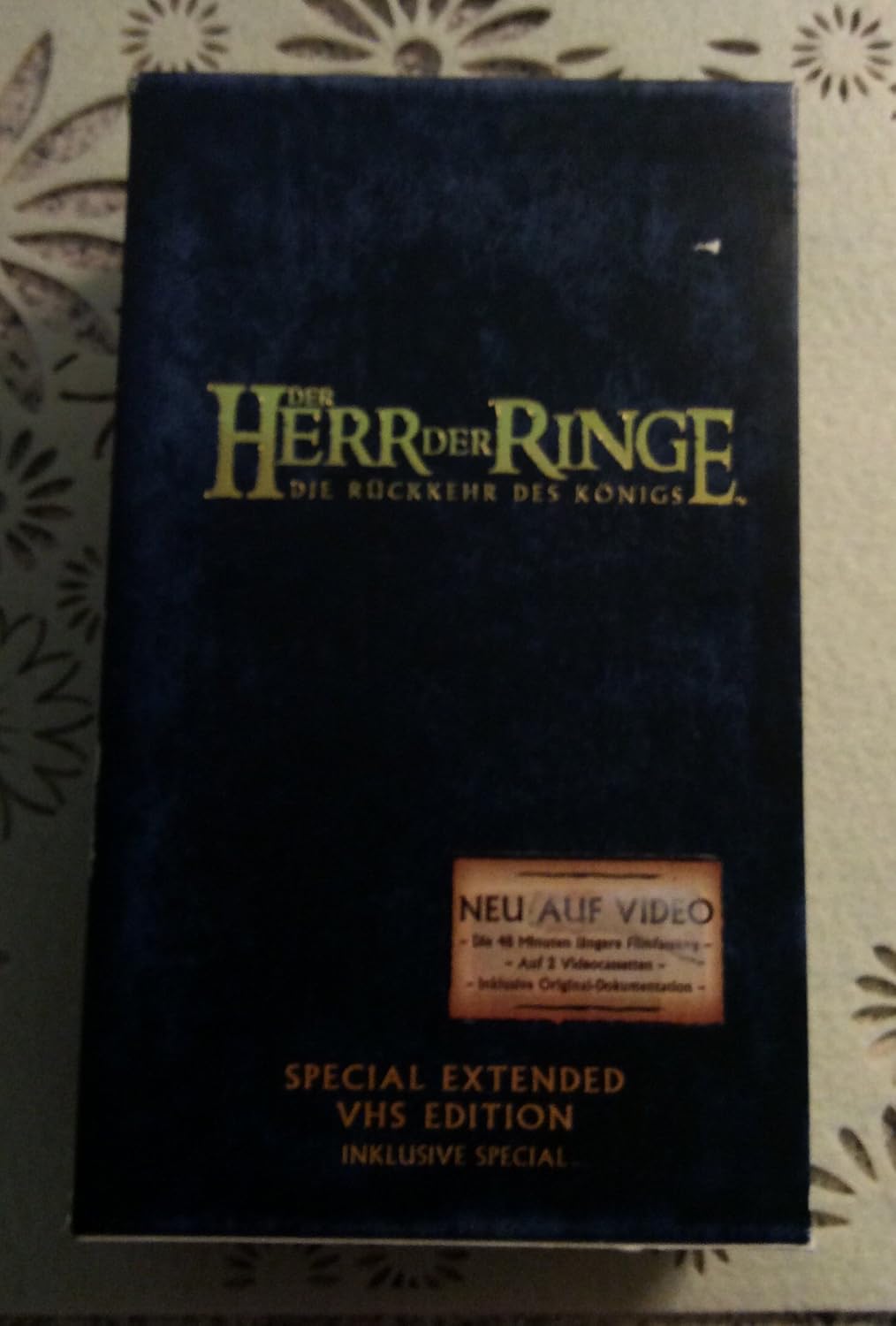 Der Herr der Ringe Die Rückkehr des Königs (Special Extended Edition) [VHS] Amazon.ca Movies