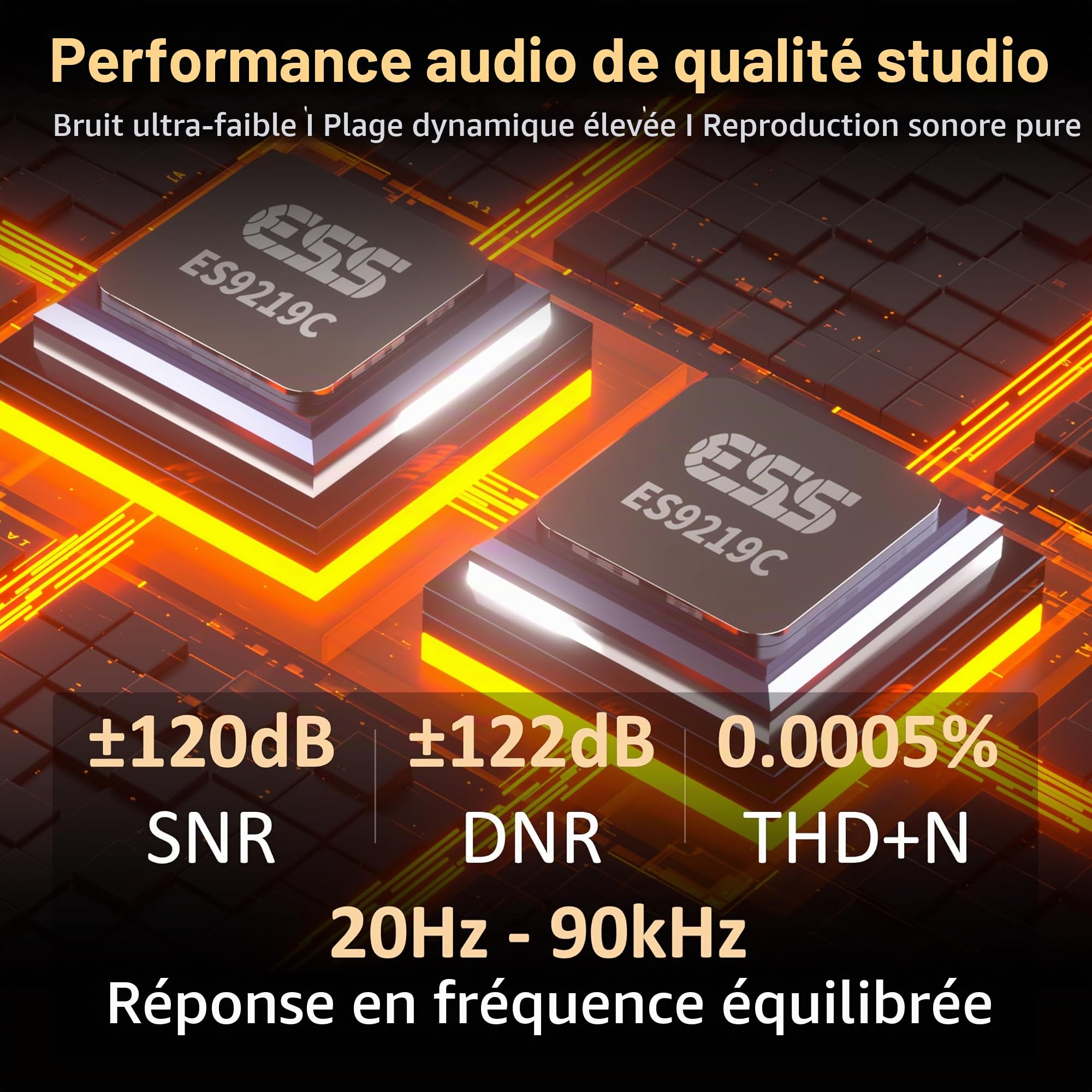 Hidizs AP80 Pro Max Lecteur MP3 Bluetooth, Hi-Res Streaming DLNA & AirPlay WiFi 2,4G, Double Puce DAC ESS9219C Baladeur Audiophile, Décodeur MQA 16X et Natif DSD256 & 32bit/384kHz PCM, Blue