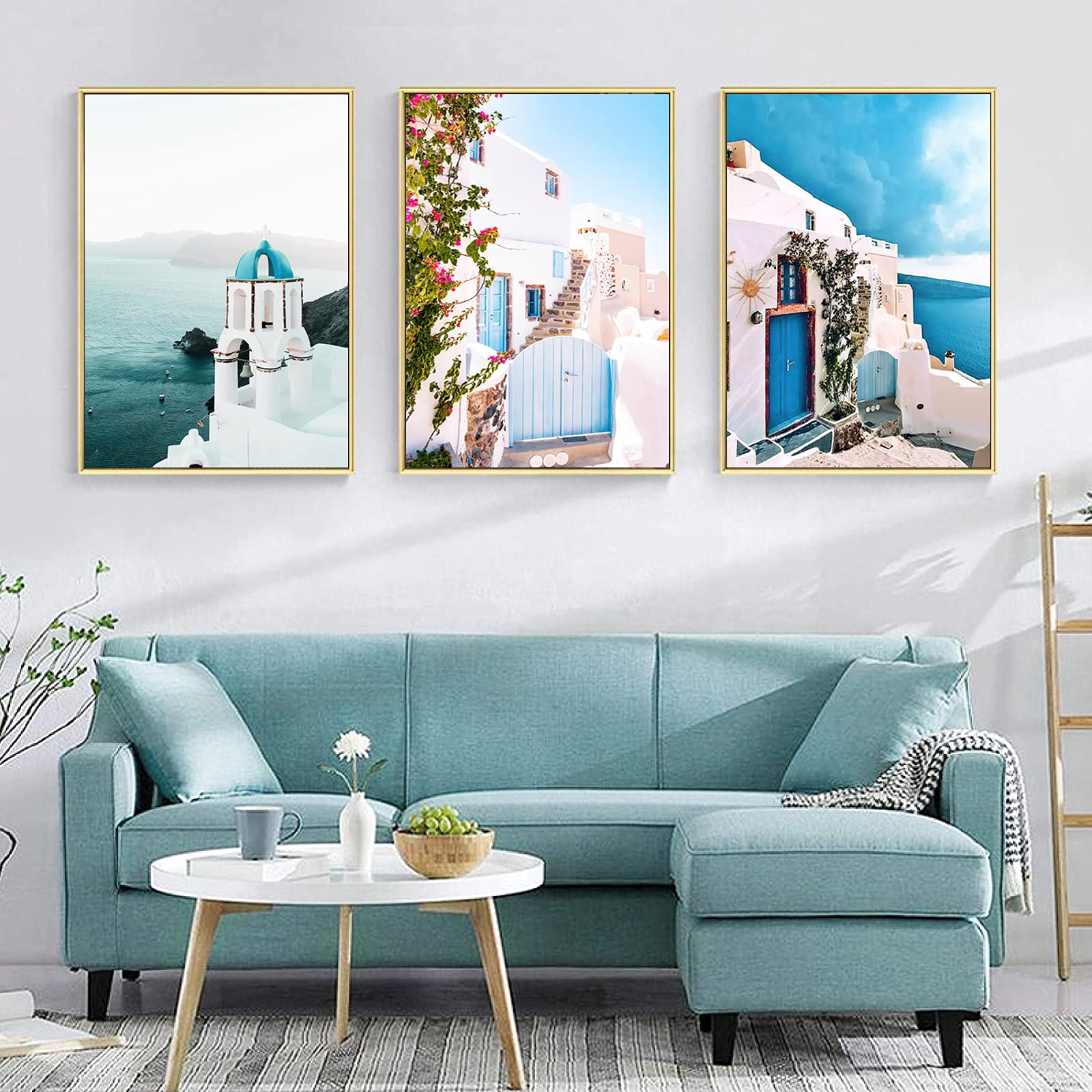 MAXSP マンマミーア大学寮の装飾サントリーニ島ギリシャ島旅行ポスター