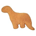 NXCHIZS Dino Nugget Pillow Large, Funny Chicken Nugget Plushie Birthday Gift, Dino Decorative Throw Pillow for Kids Room Decor, Dinosaur Stuffed Animal Idea Birthday Gift for Teens Kids and Adult