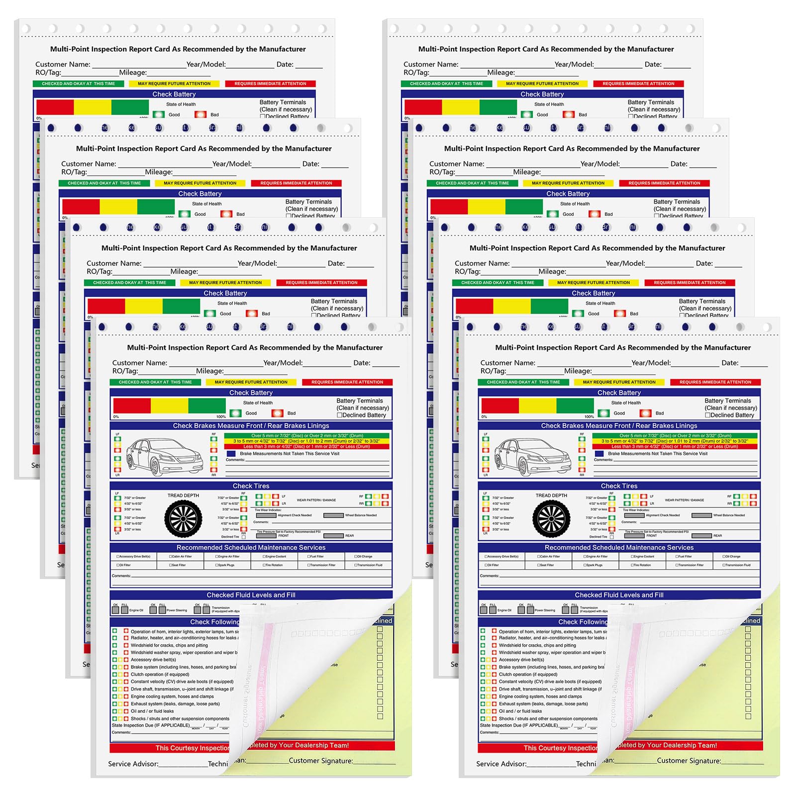 Photo 1 of Gilprop 400 Vehicle Inspection Forms