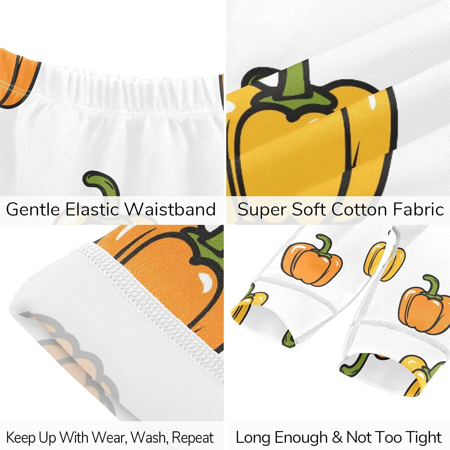 vvfelixl Baby Clothes Fresh Pumpkin Baby Bodysuits Set Unisex Short Sleeve Babys Pants Sets 0-3M