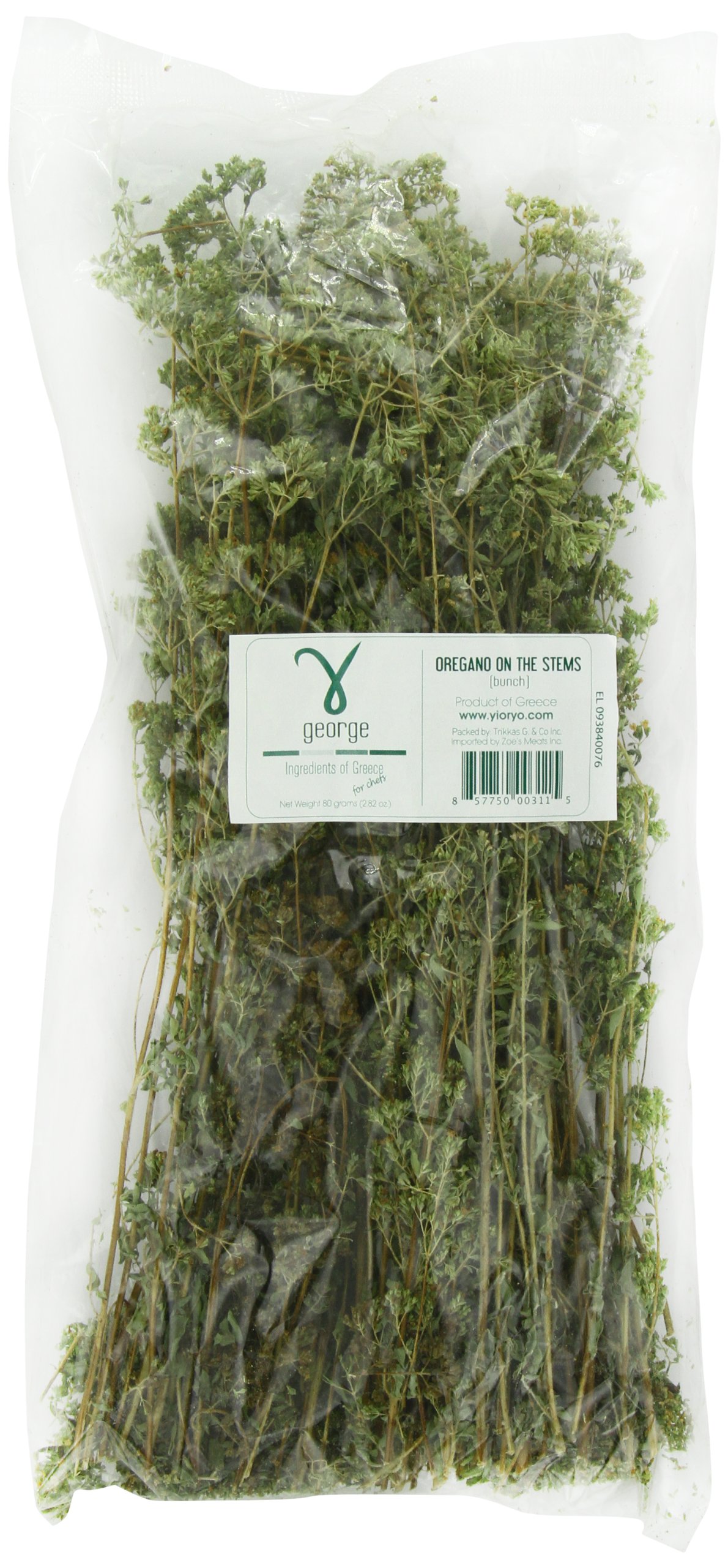 Yioryo Oregano on Stem, Wild, 2.82 Ounce