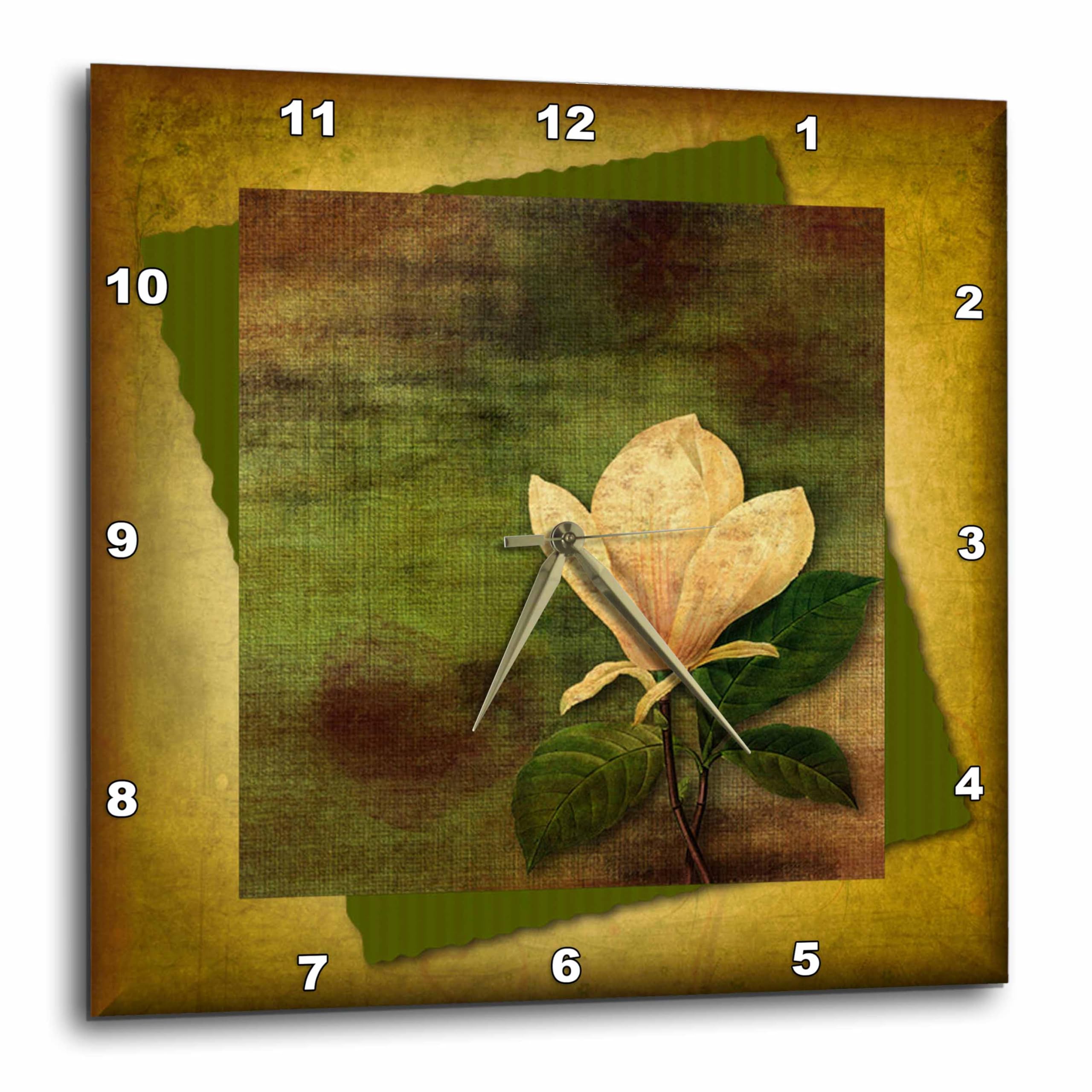 Horloge murale 10x10 dpp 41442 _ 1 aux finitions d'art vintage