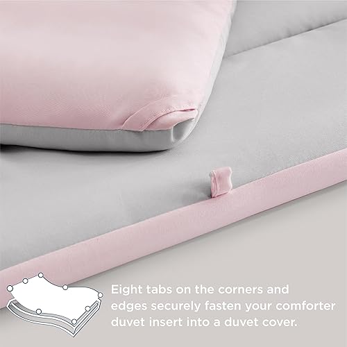 Miniatura 5 de Bedsure Edredón reversible tamaño Queen, edredón acolchado para todas las estaciones, edredón alternativo de plumón tamaño Queen con pestañas en las