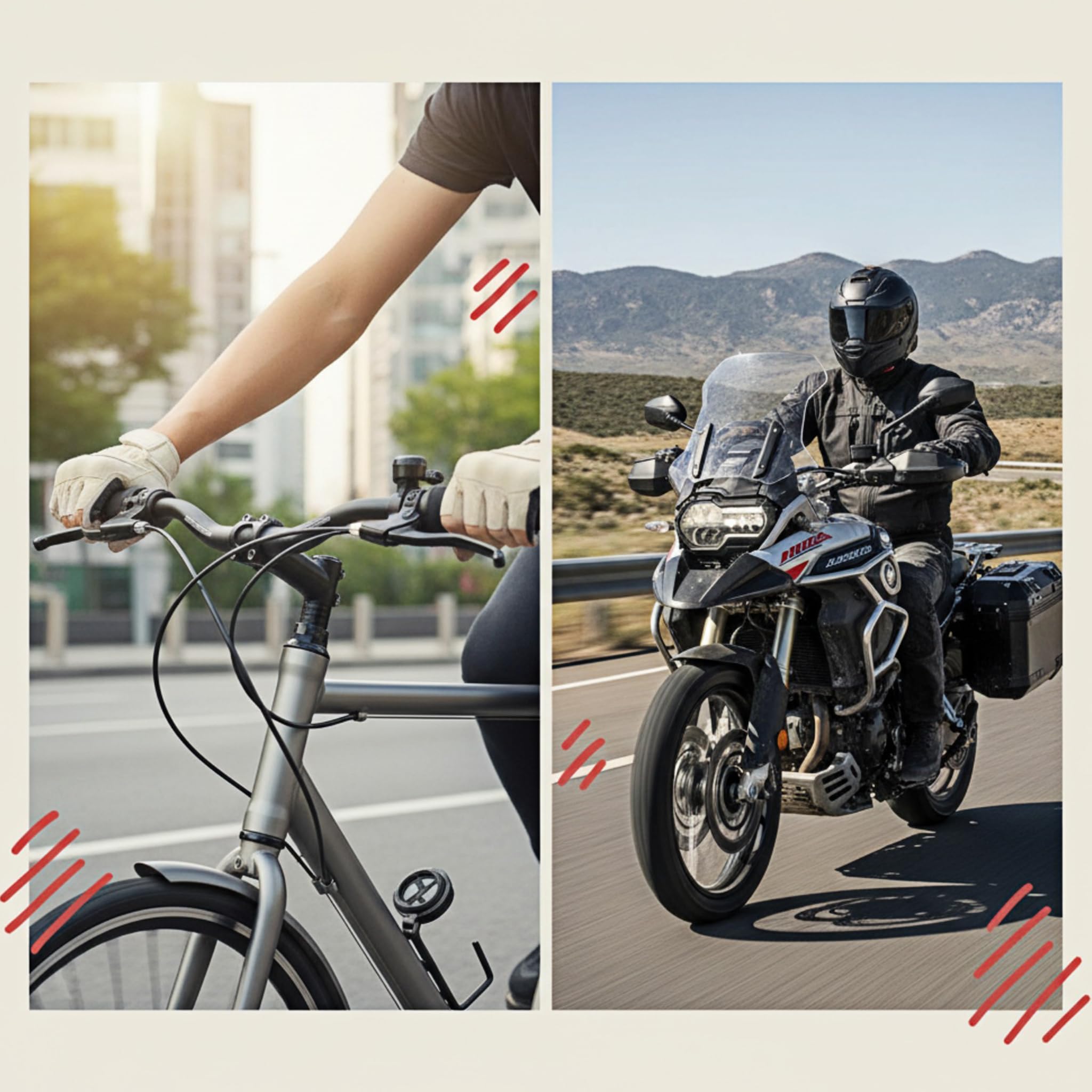 MOLIMOLI Set di 4 Copri Manopole Manubrio Moto Universali in Spugna, Copri Manopole Moto, Coprimanopole MTB Spugna, Bici, Antiscivolo e Assorbimento delle Vibrazioni
