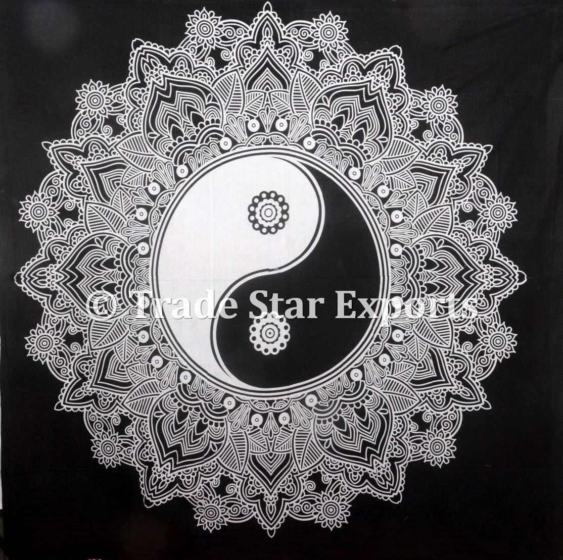 タペストリー India Amazon.co.jp: GLYYJP 曼荼羅タペストリー インドの曼荼羅多色